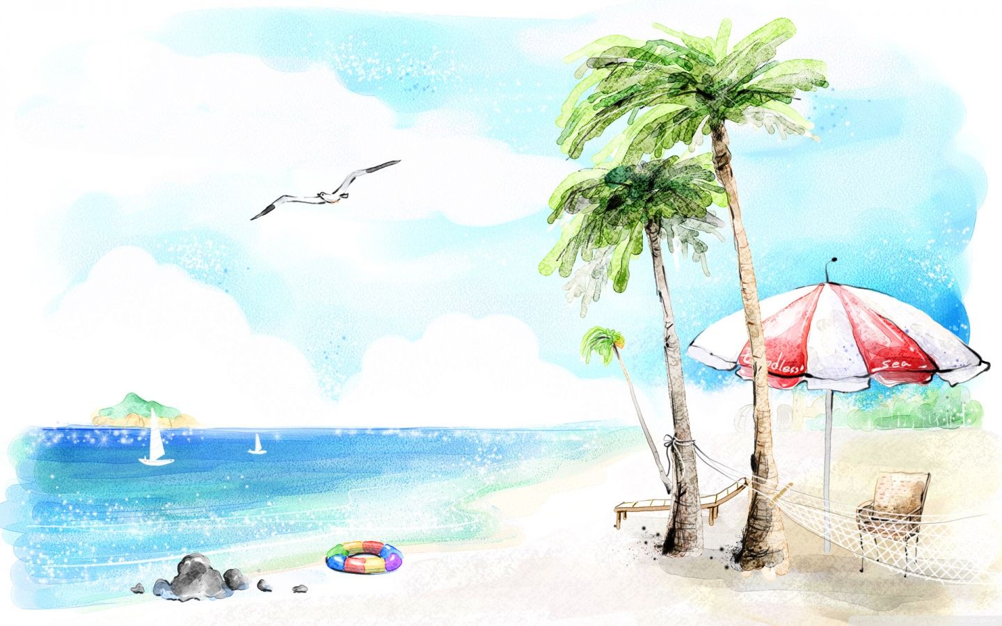 Artistic Summer Wallpaper, HD Artistic Summer Background on WallpaperBat