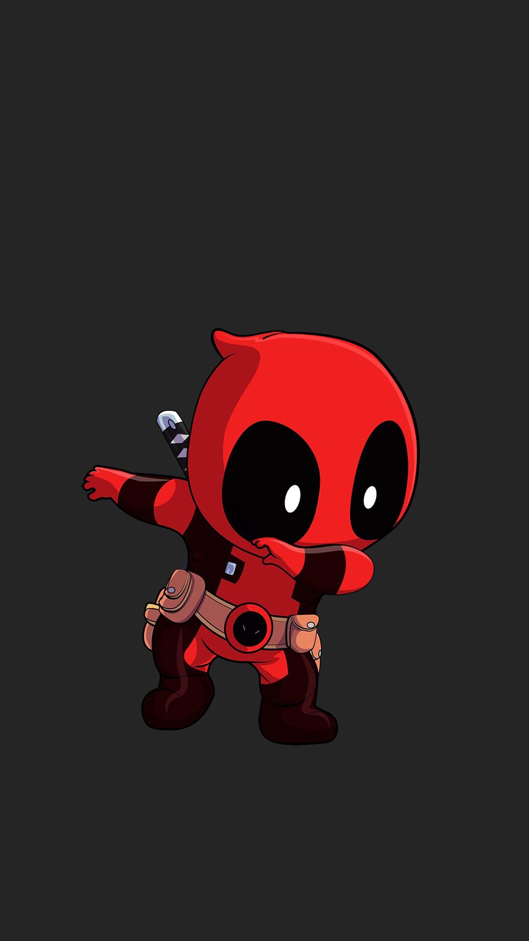 Downloaded From Wallpaper. App Id466993271. Thousands Of HD Wallpaper Just For Yo. Deadpool Chibi, Deadpool Art, Deadpool Cartoon