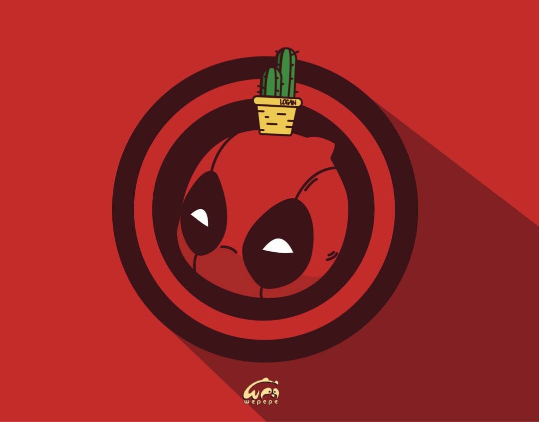 Deadpool Chibi Marvel Heroes / iPhone HD Wallpaper Background Download (png / jpg)