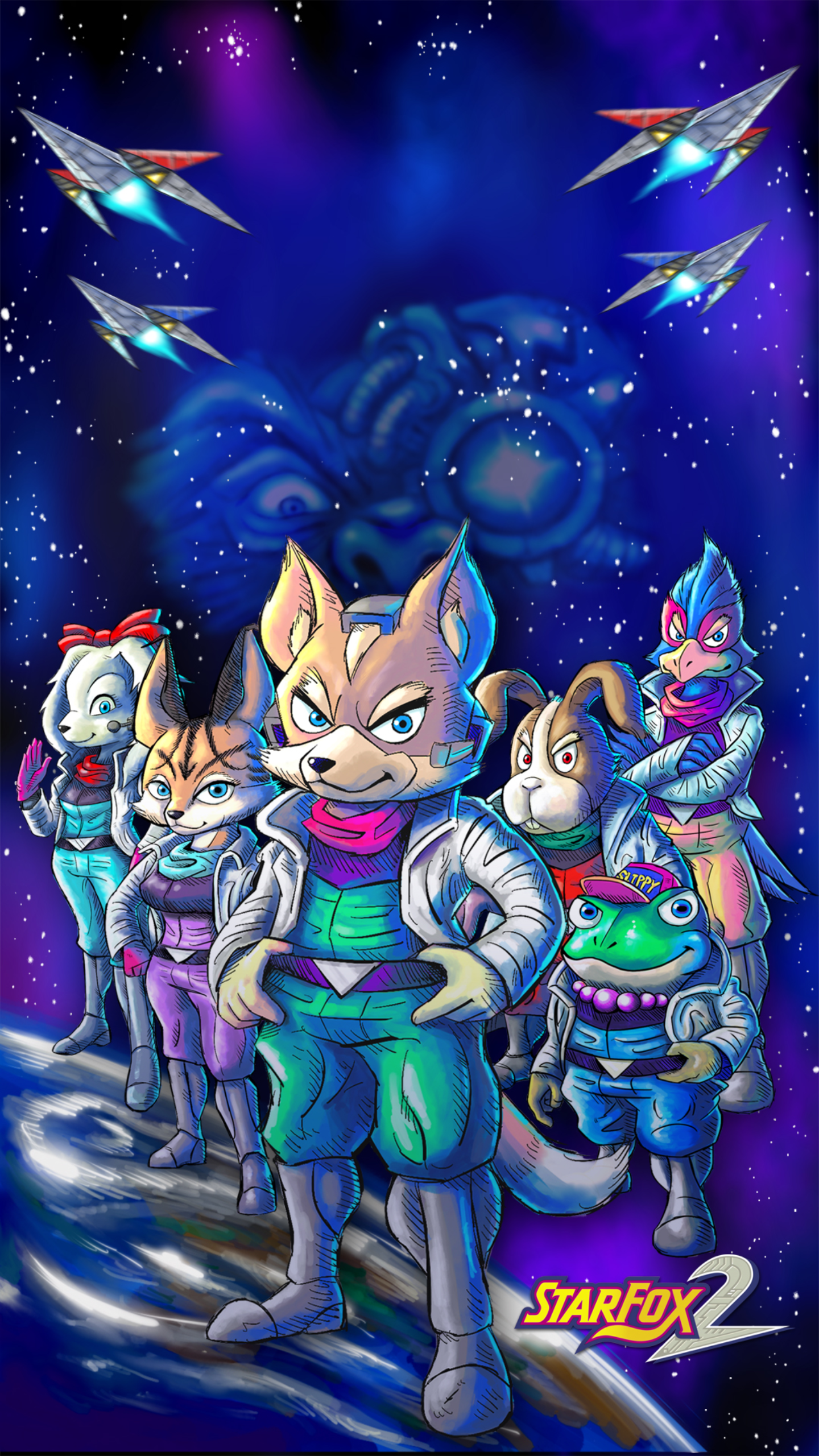 Free starfox wallpaper from Nintendo's twitter