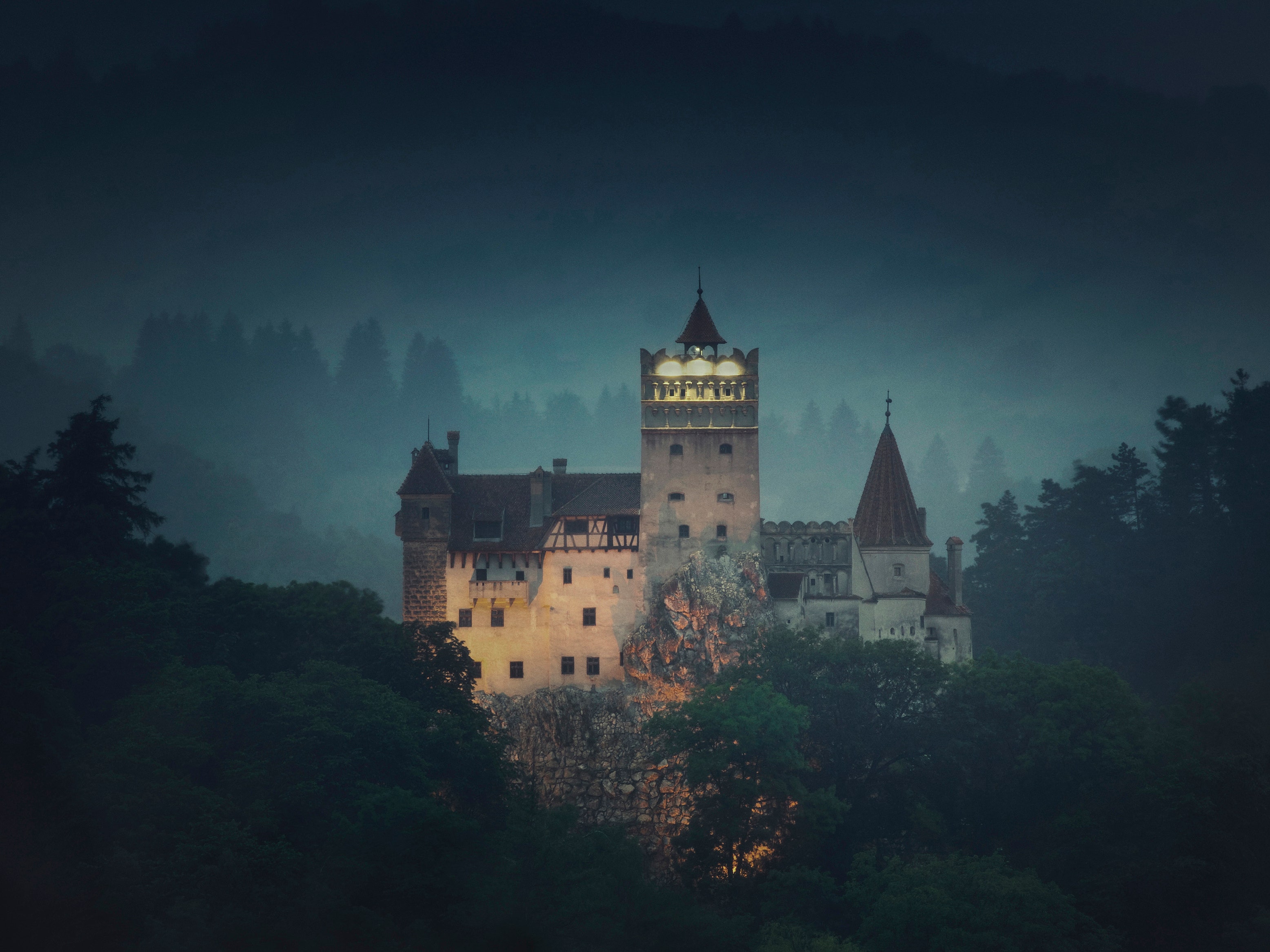 Spend Halloween Night at Dracula's Bran Castle in Transylvania. Condé Nast Traveler