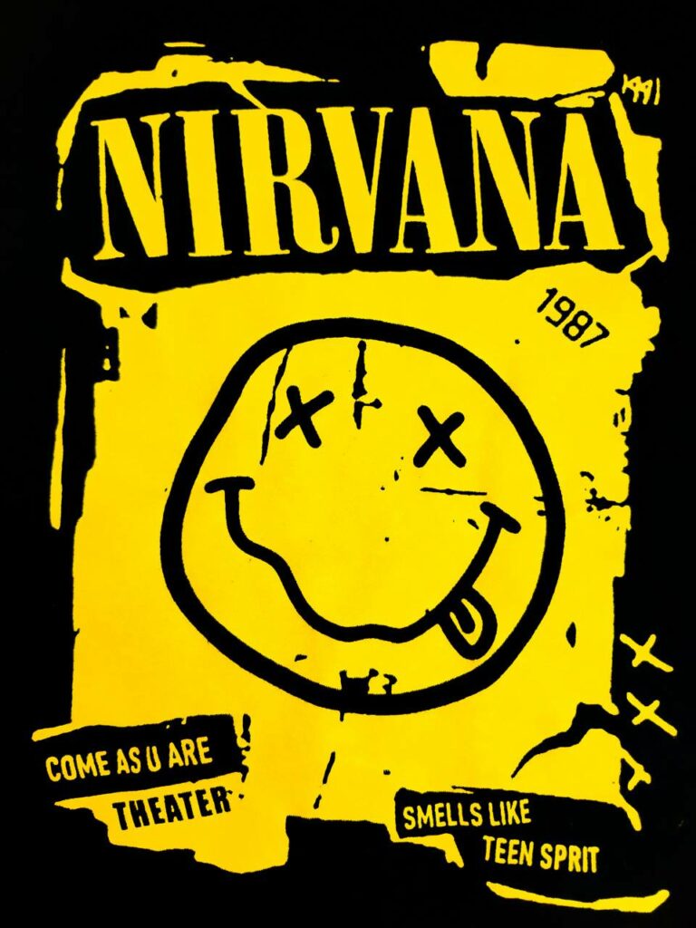 Nirvana Wallpaper For IPhone. Nirvana Background Image Wallpaper
