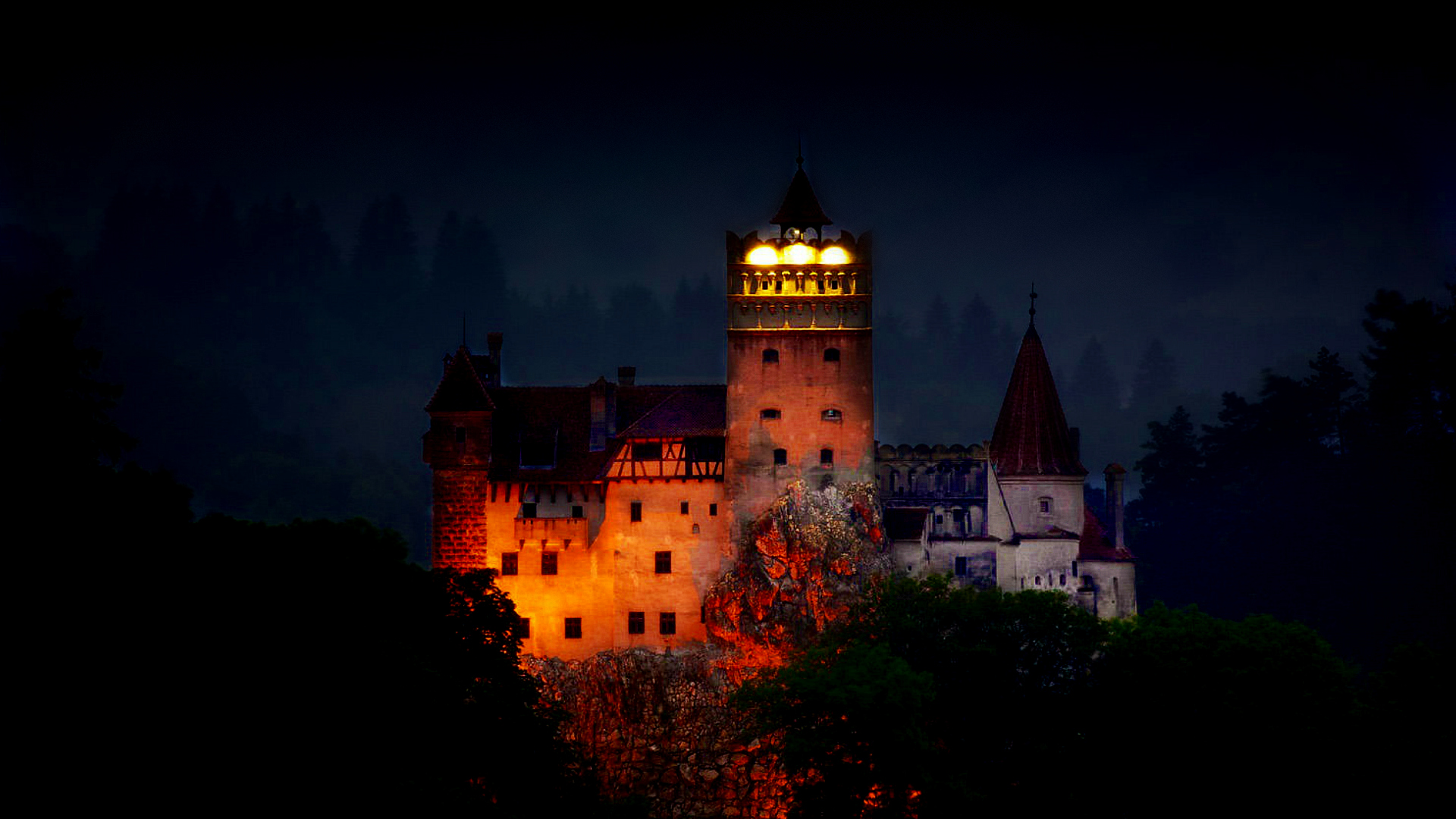 Bran Castle, one of the castle's which Vlad Dracula resided, Romania