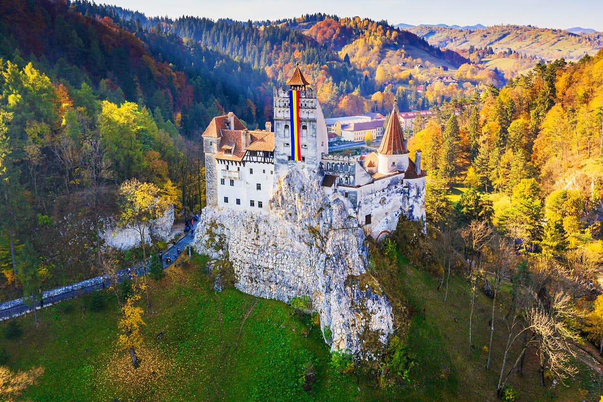 Vistors can get vaccinated at Bran Castle in Romania