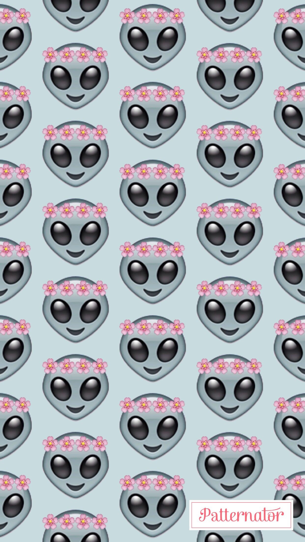 Alien Emoji Wallpaper Free Alien Emoji Background