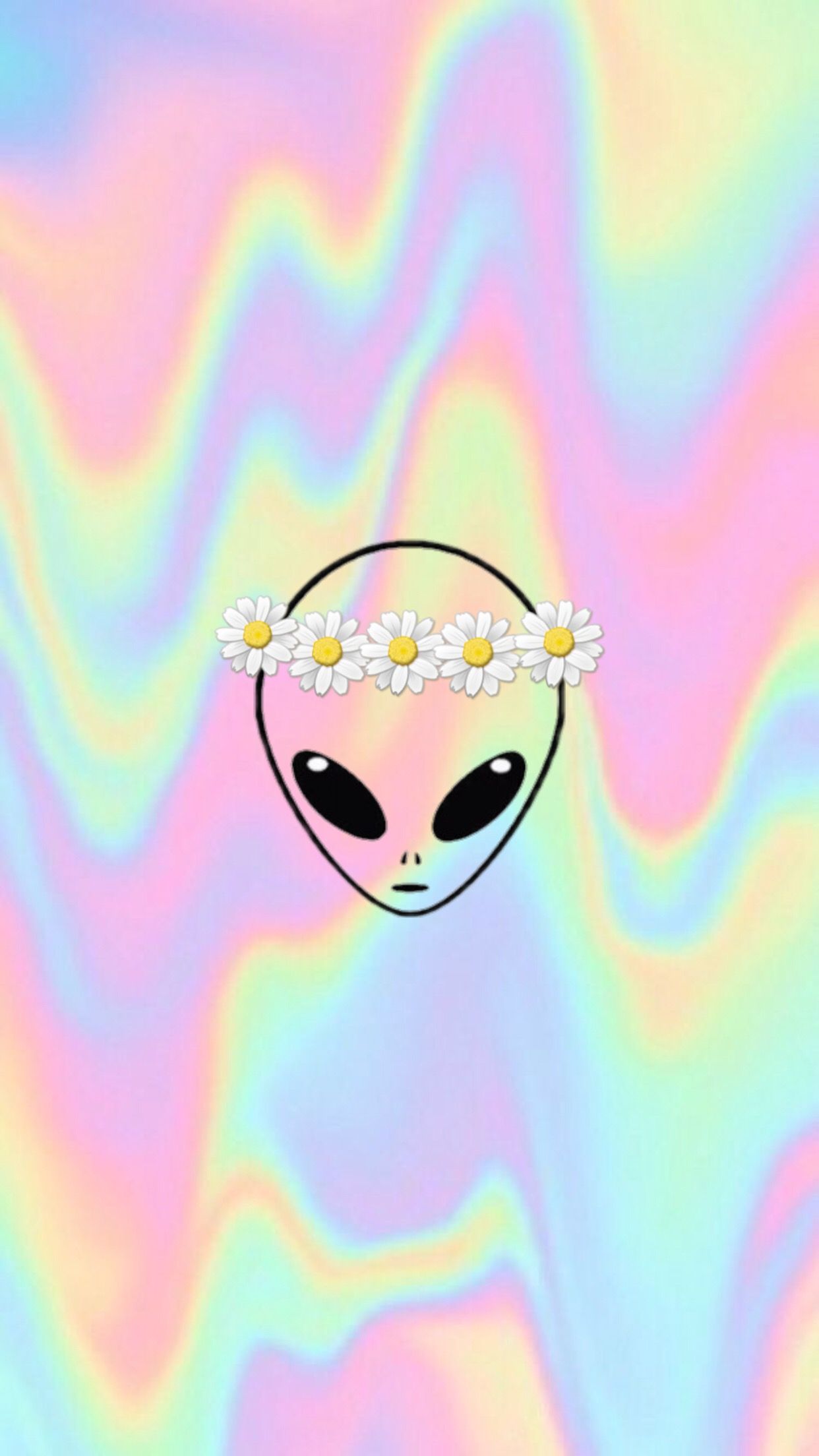 emoji alien wallpaper