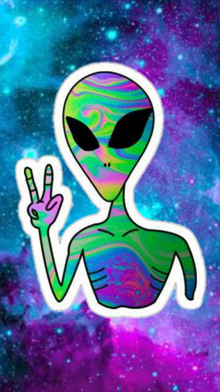 Background Alien Wallpaper