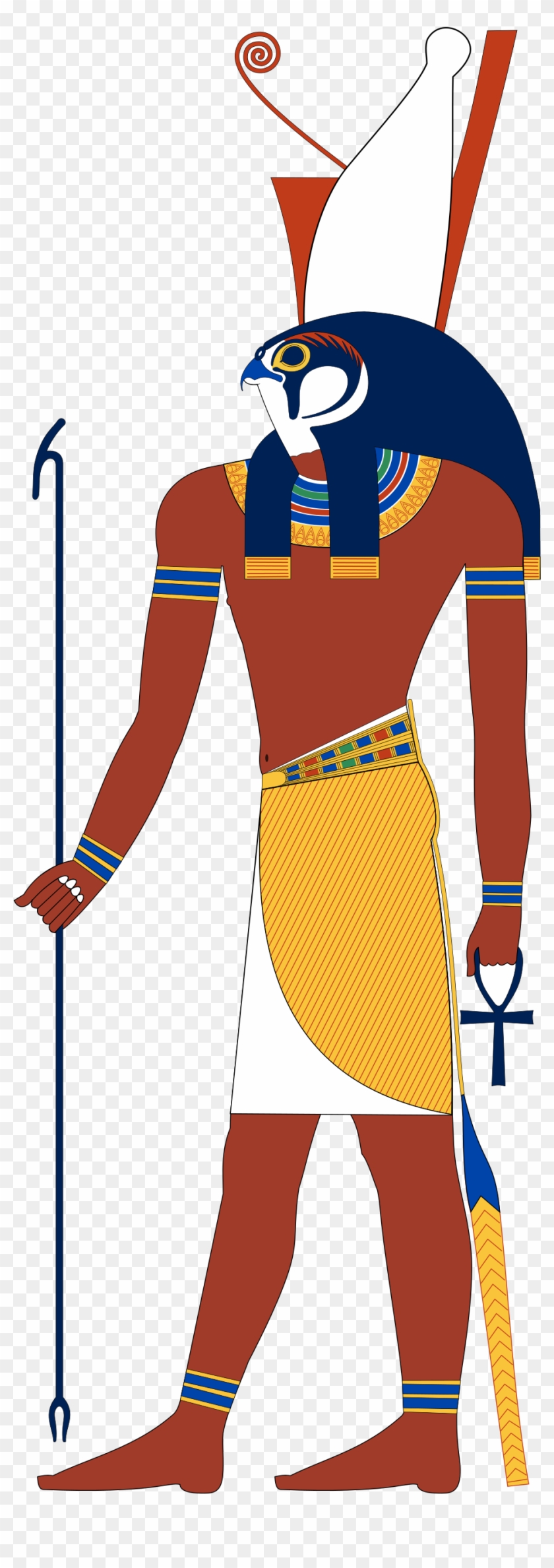 God Of War, Sky, And Falcons Egypt God Khonsu Transparent PNG Clipart Image Download