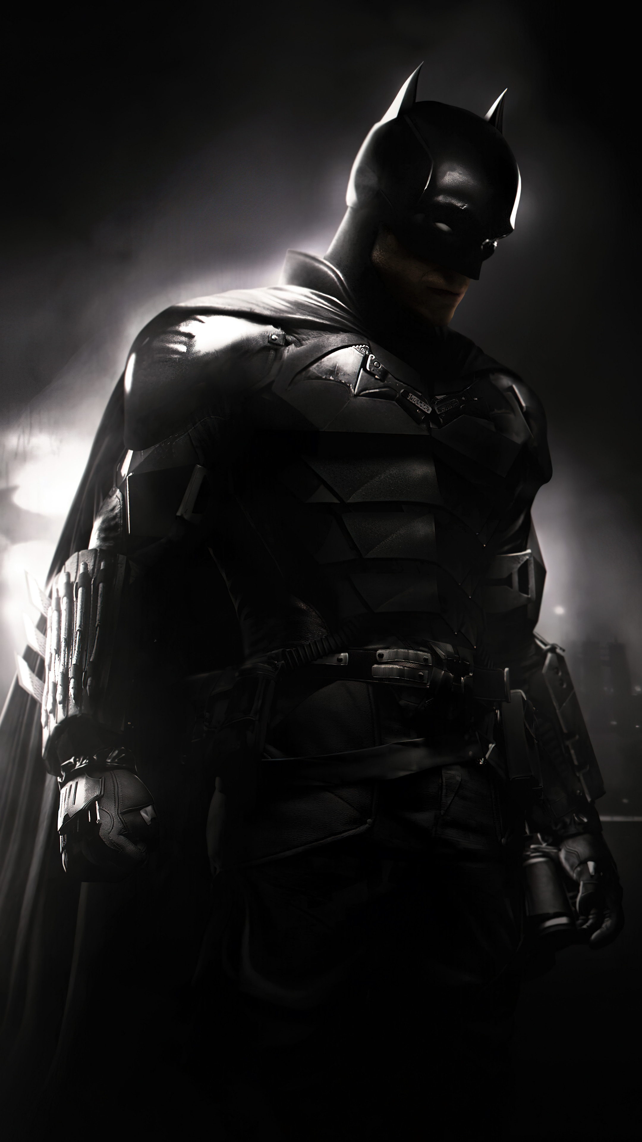 The Batman Movie Phone iPhone 4K Wallpaper free Download