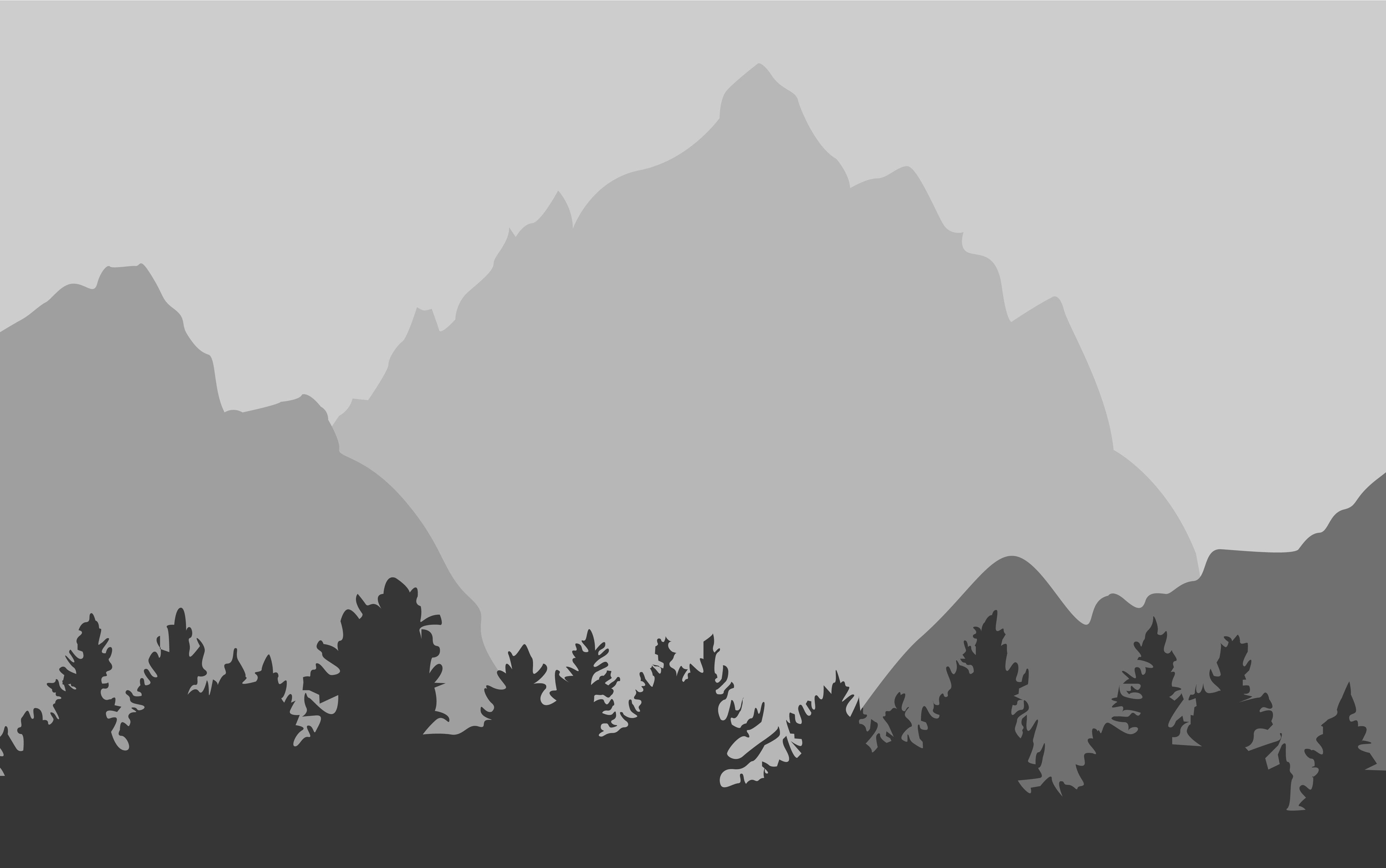 This Minimalistic Landscape 4K wallpaper. Minimalist desktop wallpaper, Landscape wallpaper, Minimalist wallpaper