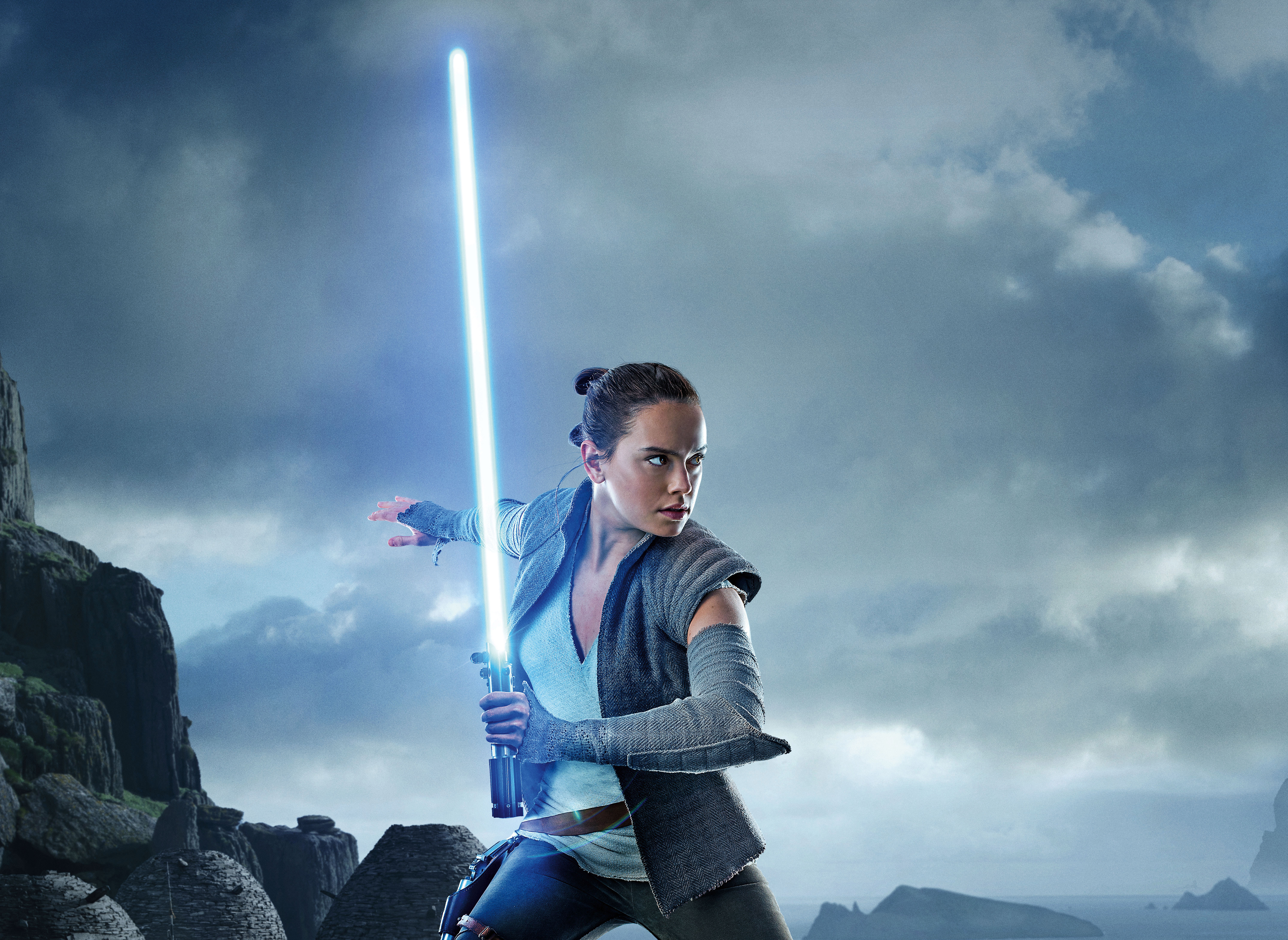 Star Wars Lightsaber Rey Star Wars Daisy Ridley Jedi Wallpapers.