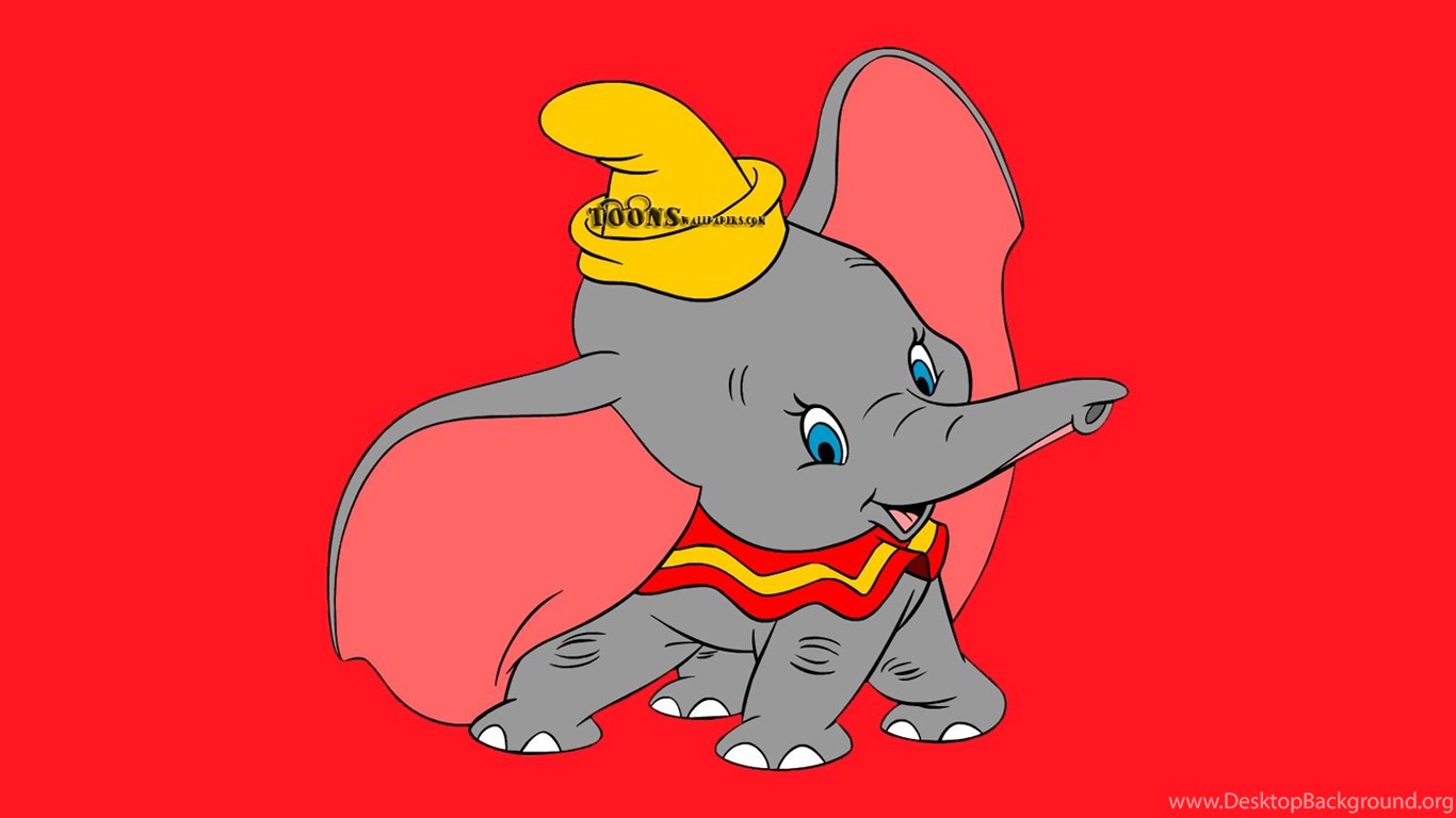 Dumbo Baby Elephant Wallpaper. Desktop Background