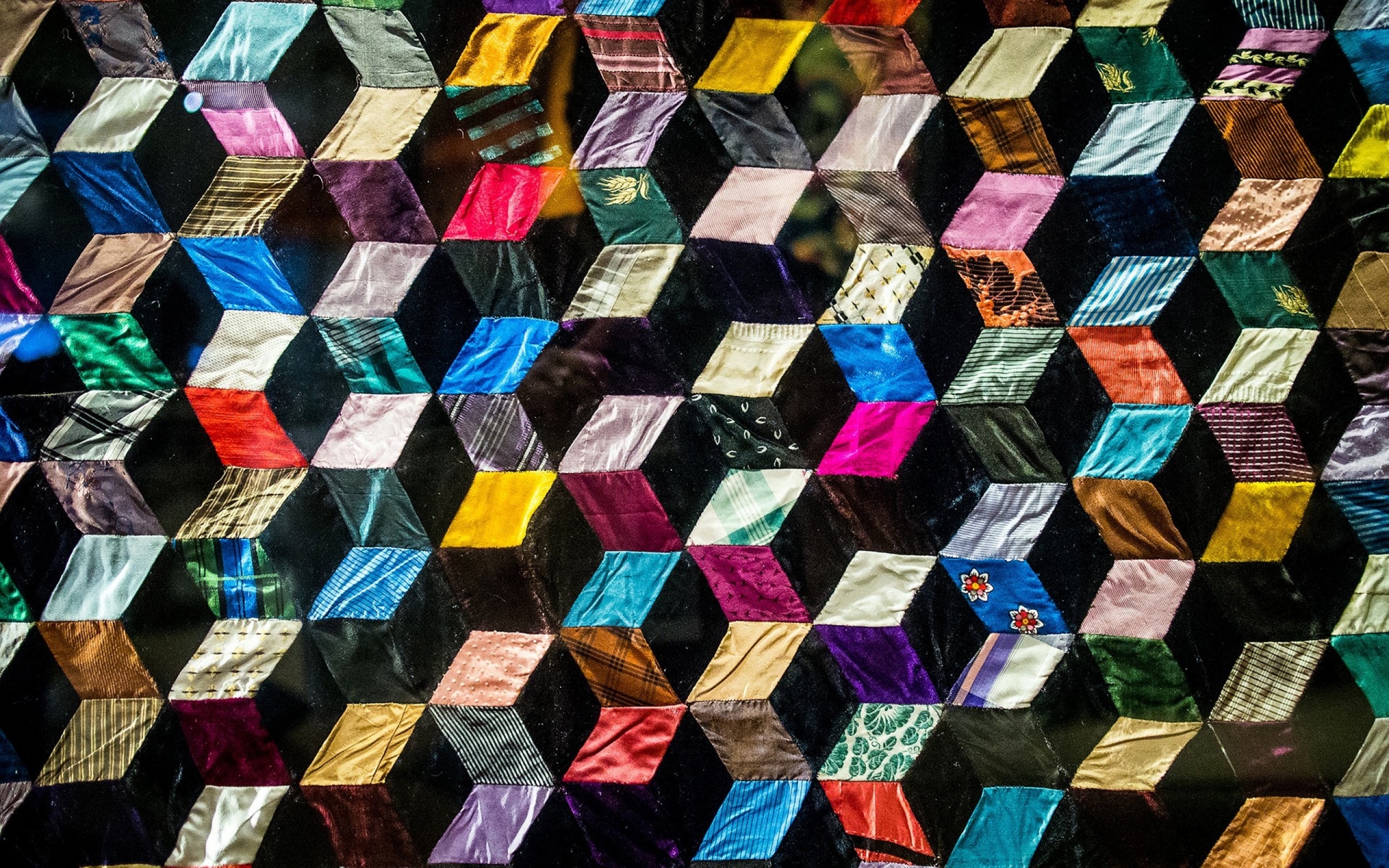 Colorful Cube Abstract HD Wallpaper