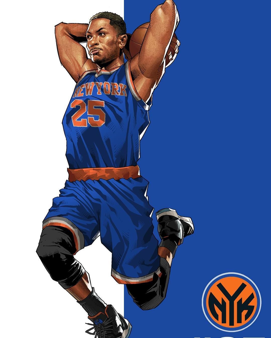 Derrick Rose Knicks Wallpaper Free Derrick Rose Knicks Background