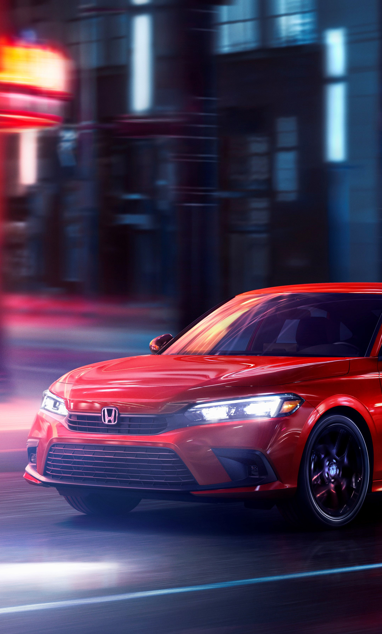 2022 Honda Civic Sedan Sport 5k iPhone HD 4k Wallpaper, Image, Background, Photo and Picture
