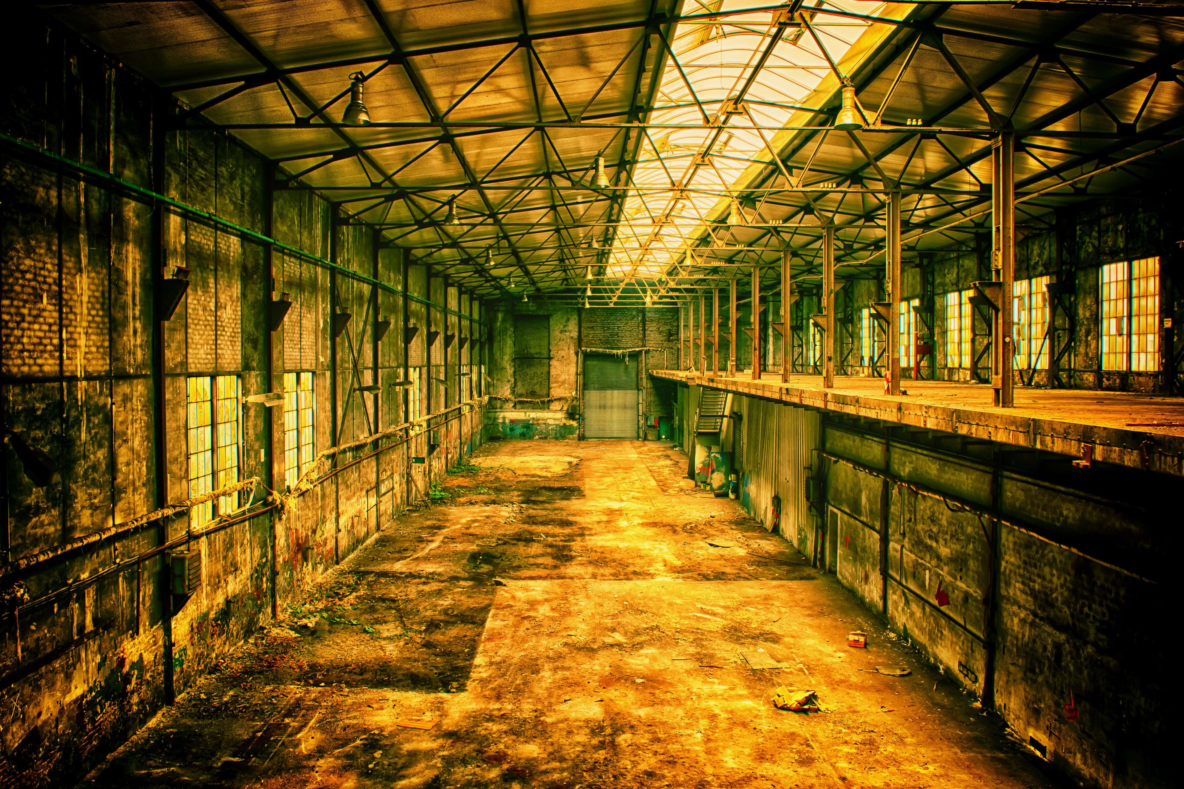 Old Factory Wallpaper Free Old Factory Background