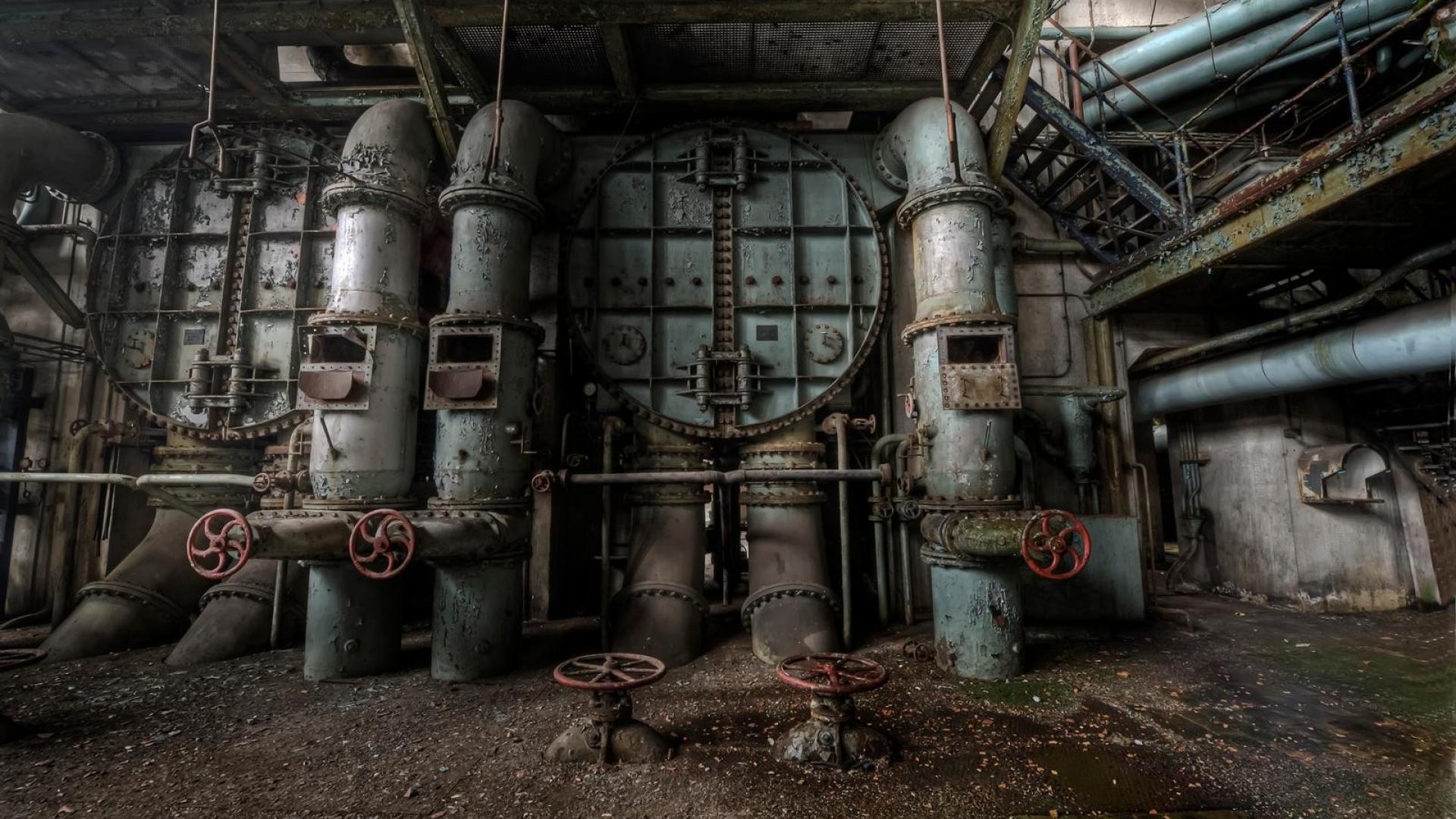 Free download Cityscapes europe machinery abandoned factory wallpaper [1920x1080] for your Desktop, Mobile & Tablet. Explore Machinery Wallpaper. Machinery Wallpaper