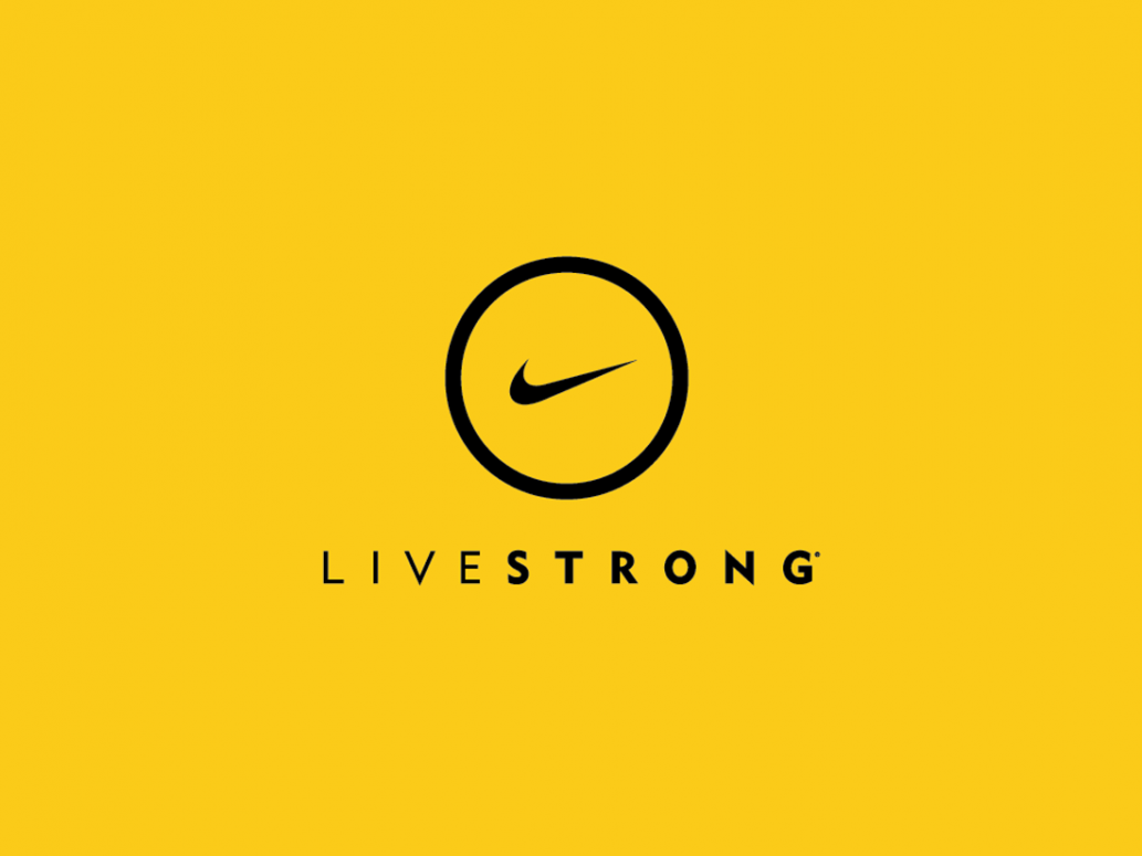 Nike Livestrong brand refresh. Brand refresh, Livestrong, Nike livestrong