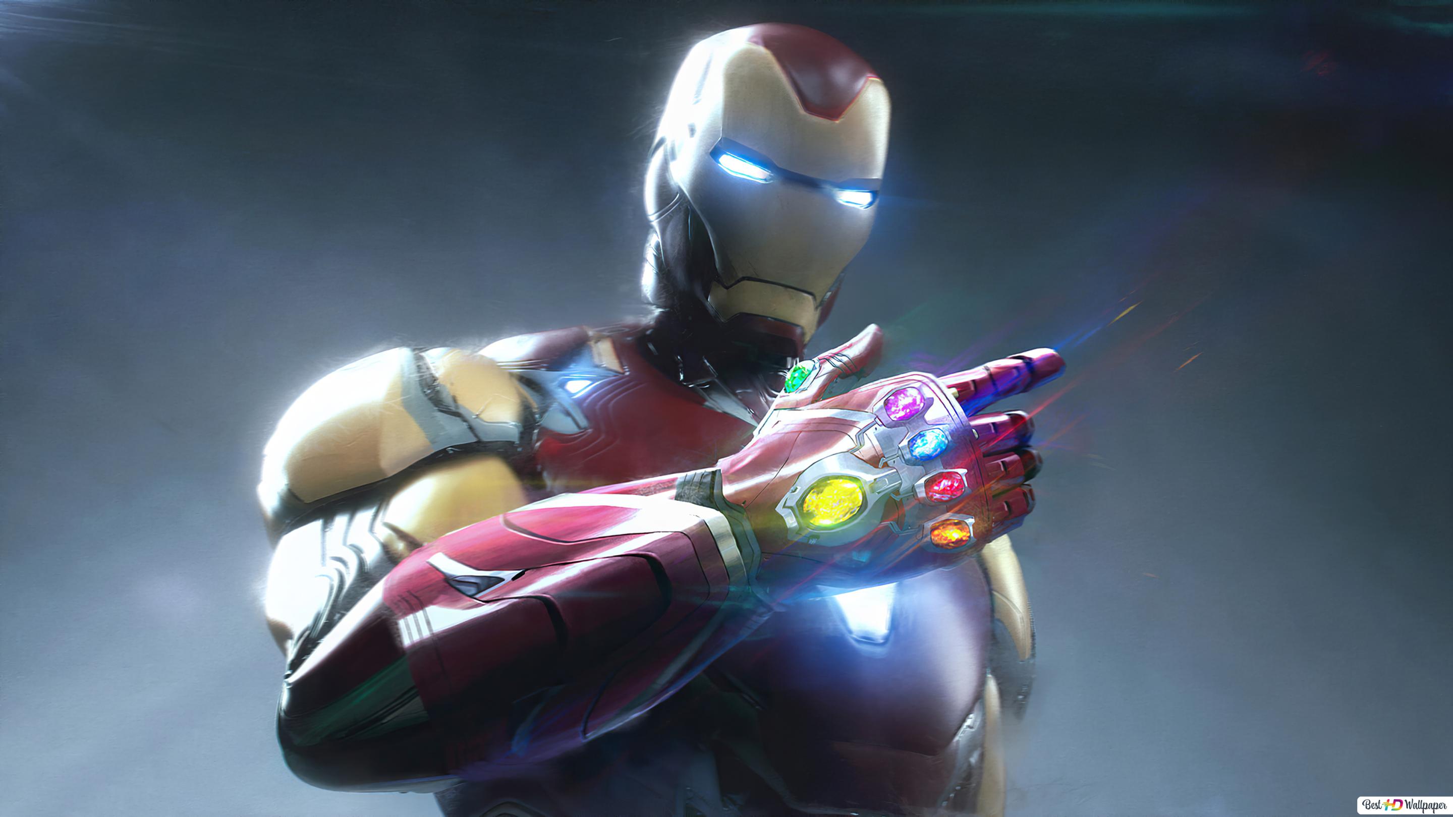 Iron man infinitiy stones HD wallpaper download