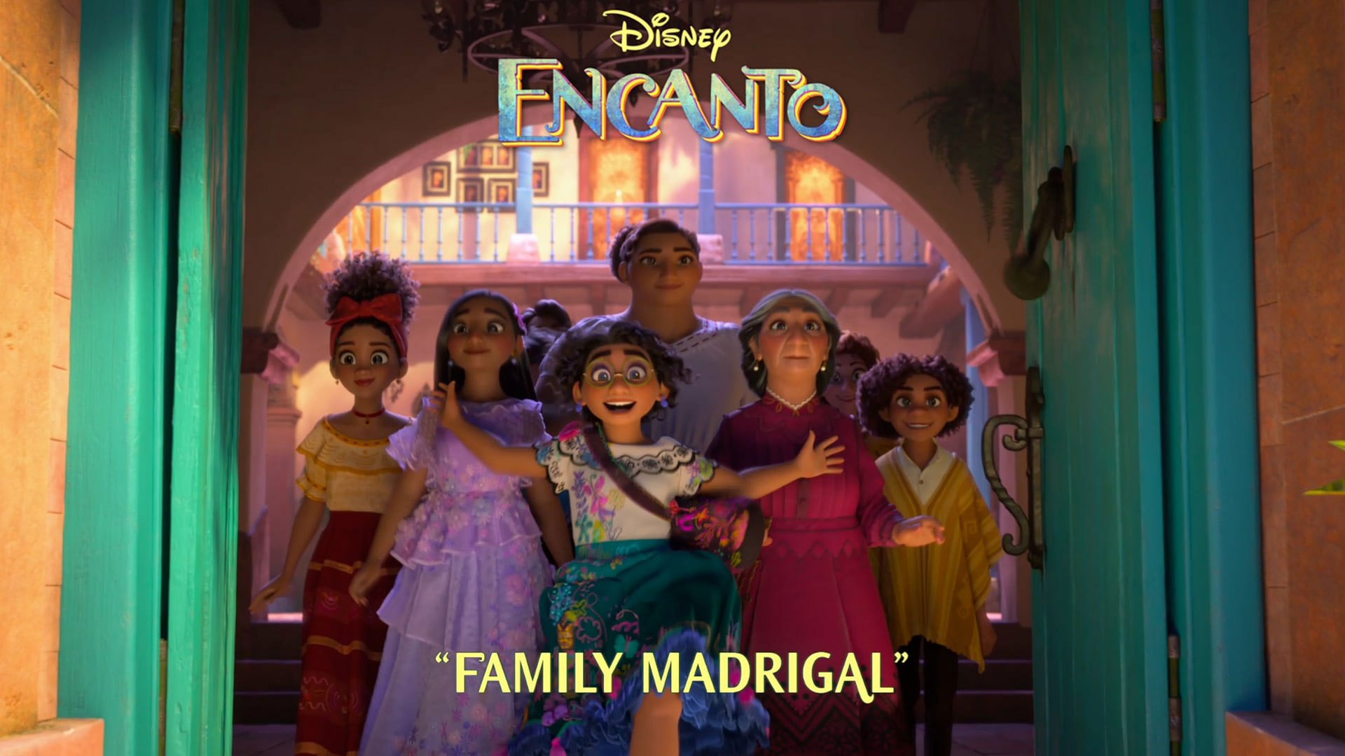 Encanto Family Desktop Wallpaper HD