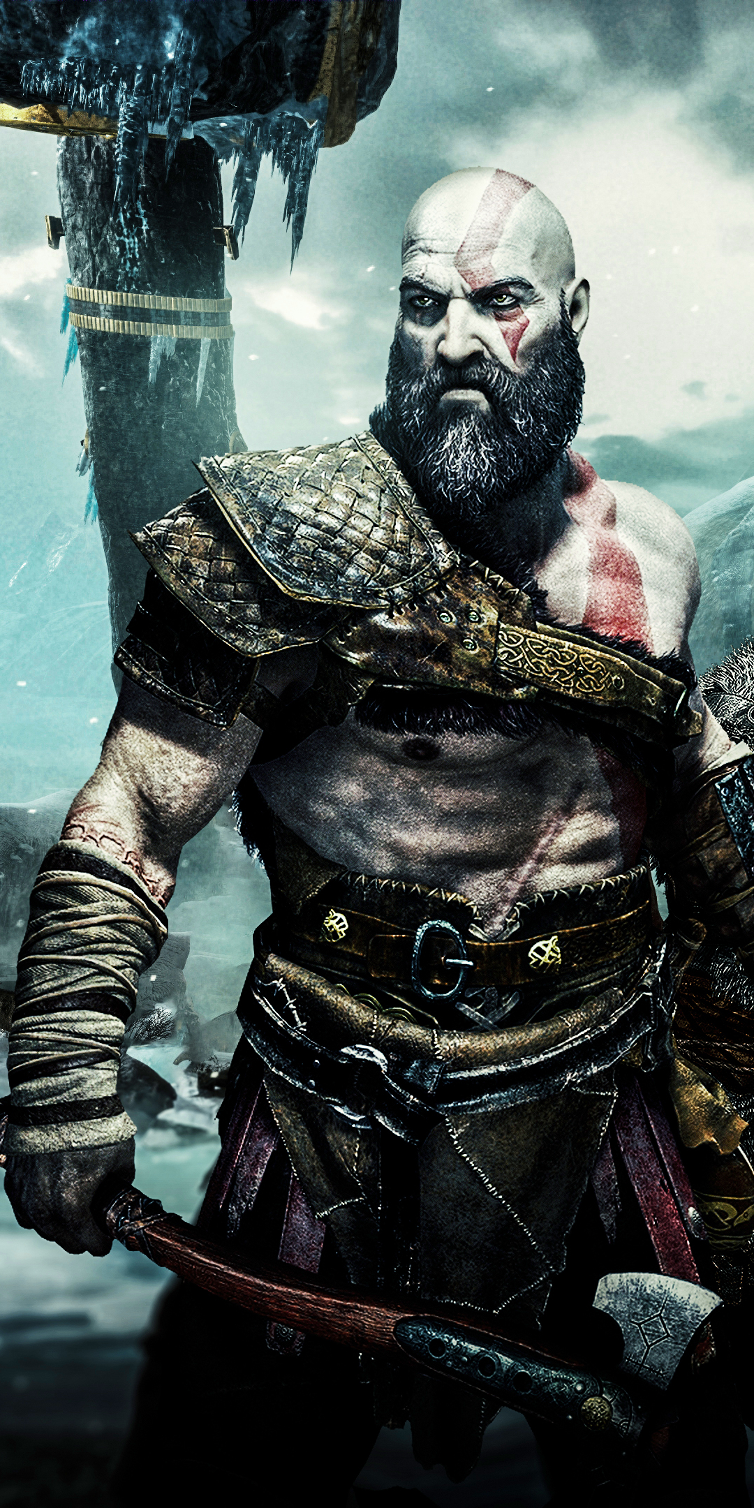 God of War 4 Phone Wallpaper