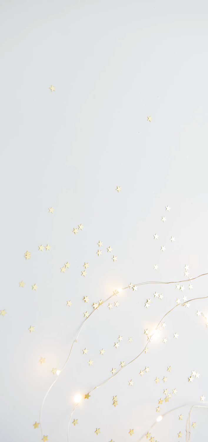 Gold Stars Holiday season Wallpaper