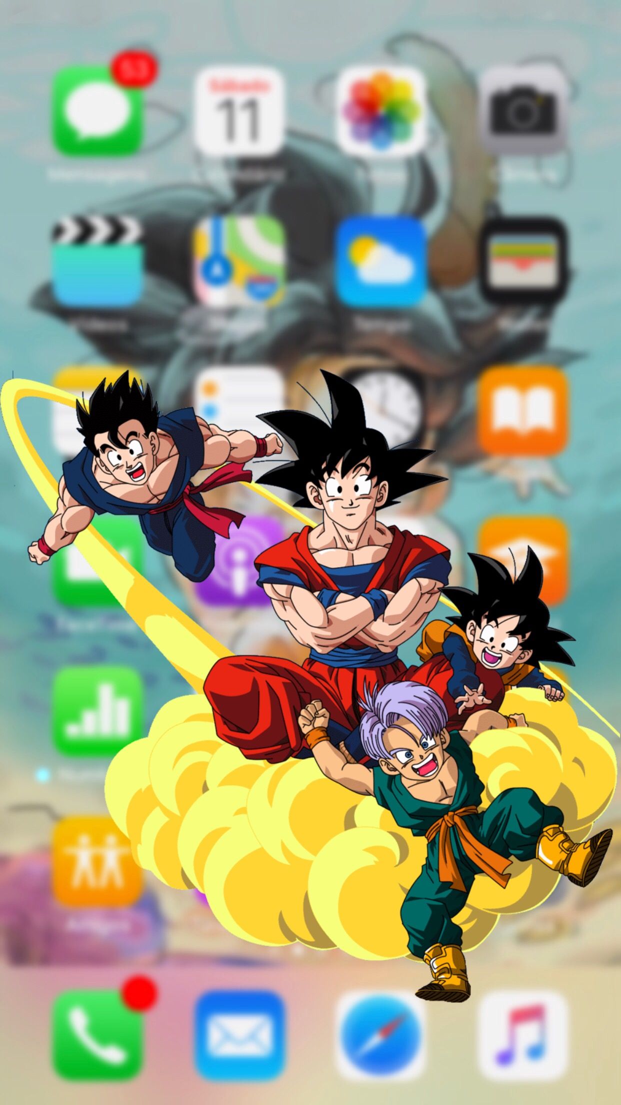 Best Dragon ball z iphone wallpaper