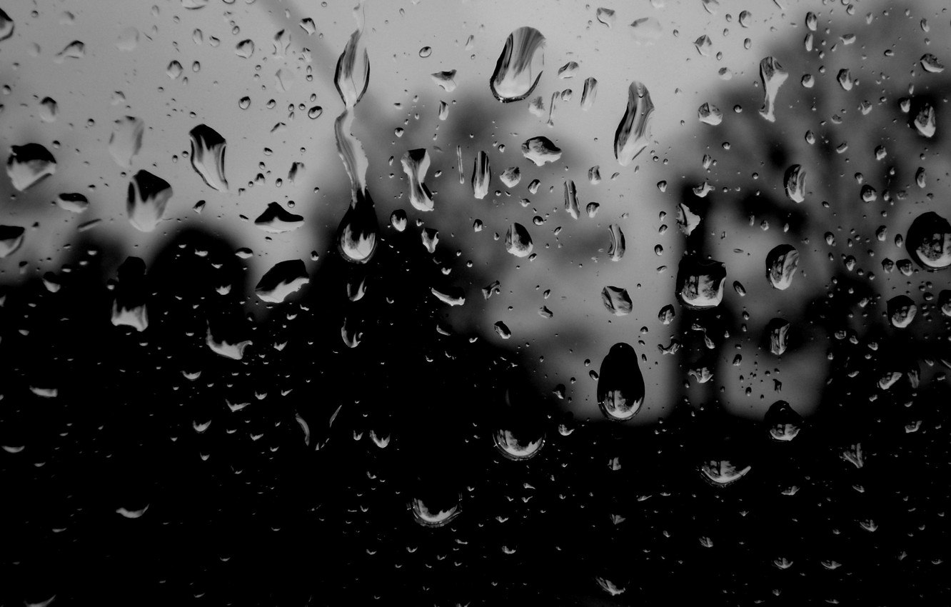 Wallpaper glass, drops, rain, texture image for desktop, section текстуры