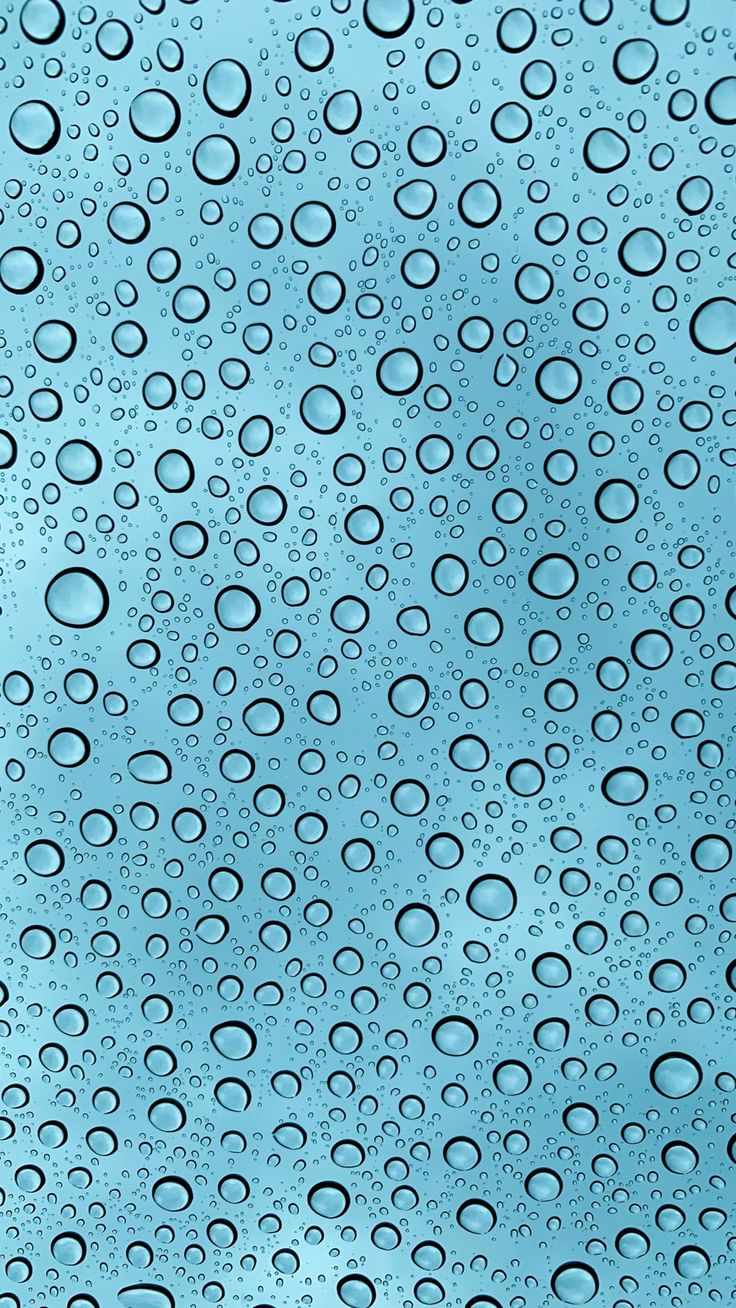 Droplets, bluish glass texture, water wallpaper. Cute wallpaper for phone, Glass texture, Pretty wallpaper background