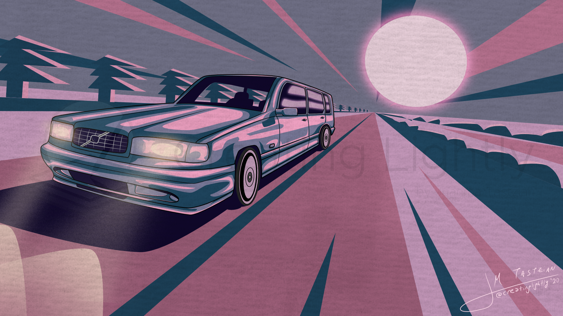 Escaping Moonlight: Volvo 850