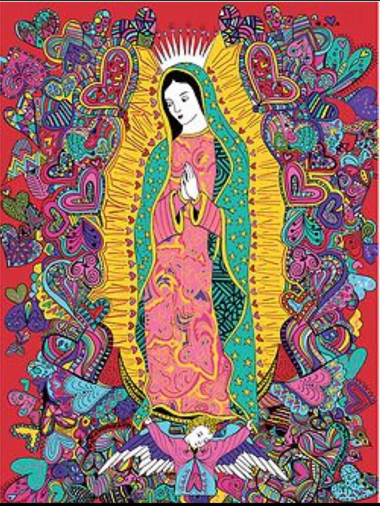 Virgen De Guadalupe Phone Wallpapers Wallpaper Cave