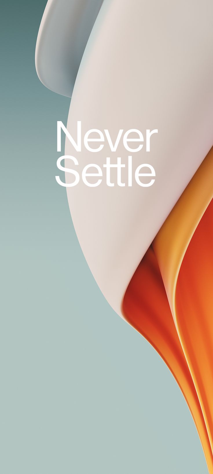 OnePlus Nord Wallpaper (YTECHB Exclusive). Never settle wallpaper, Oneplus wallpaper, Blue wallpaper iphone