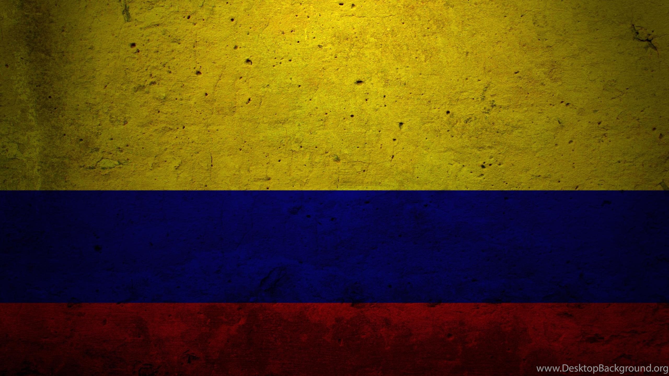 Colombian Flag Desktop Background