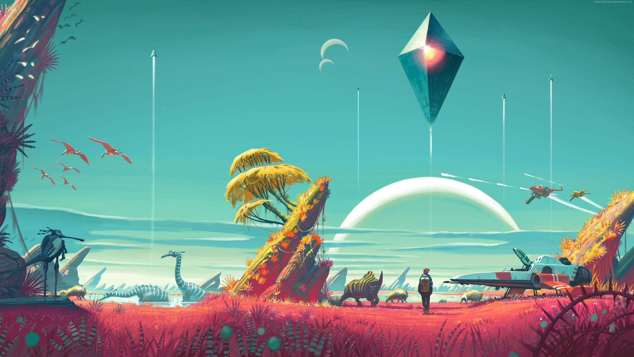 Lo Fi Landscape • Wallpaper For You