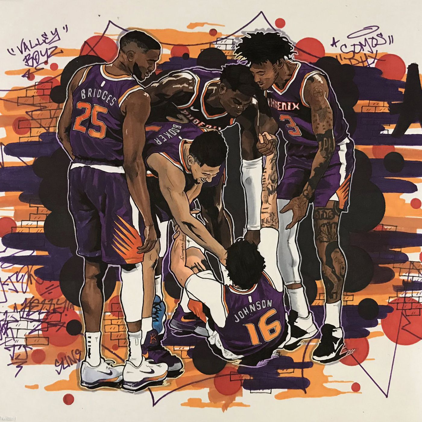 Phoenix Suns Wallpaper Discover more American Basketball National Phoenix  Suns Professionall wallpaper  Phoenix suns Phoenix suns basketball  Team wallpaper