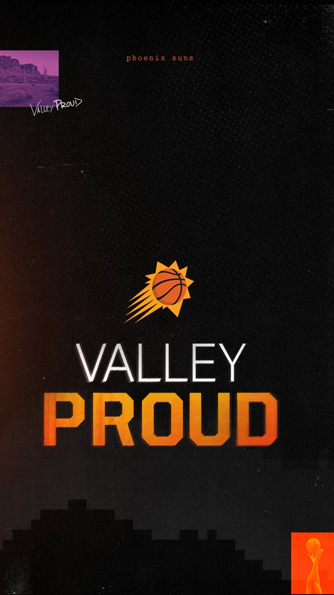 Phoenix Suns to swap that wallpaper for the start of the season!. #ValleyProud