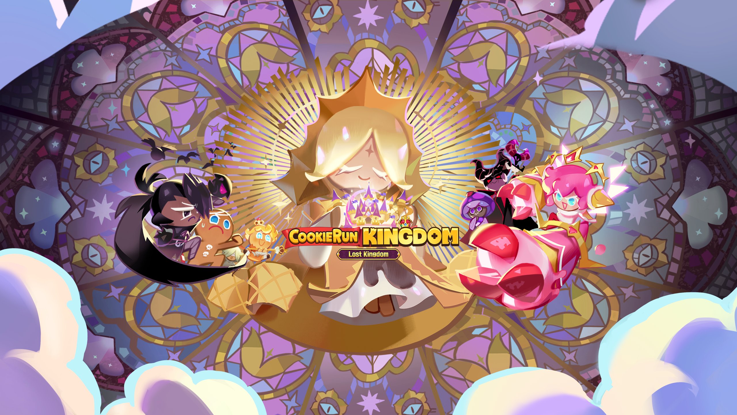 Cookie Run: Kingdom cute, won't be deleting ✨ Here's the full view of our newest update's splash screen!