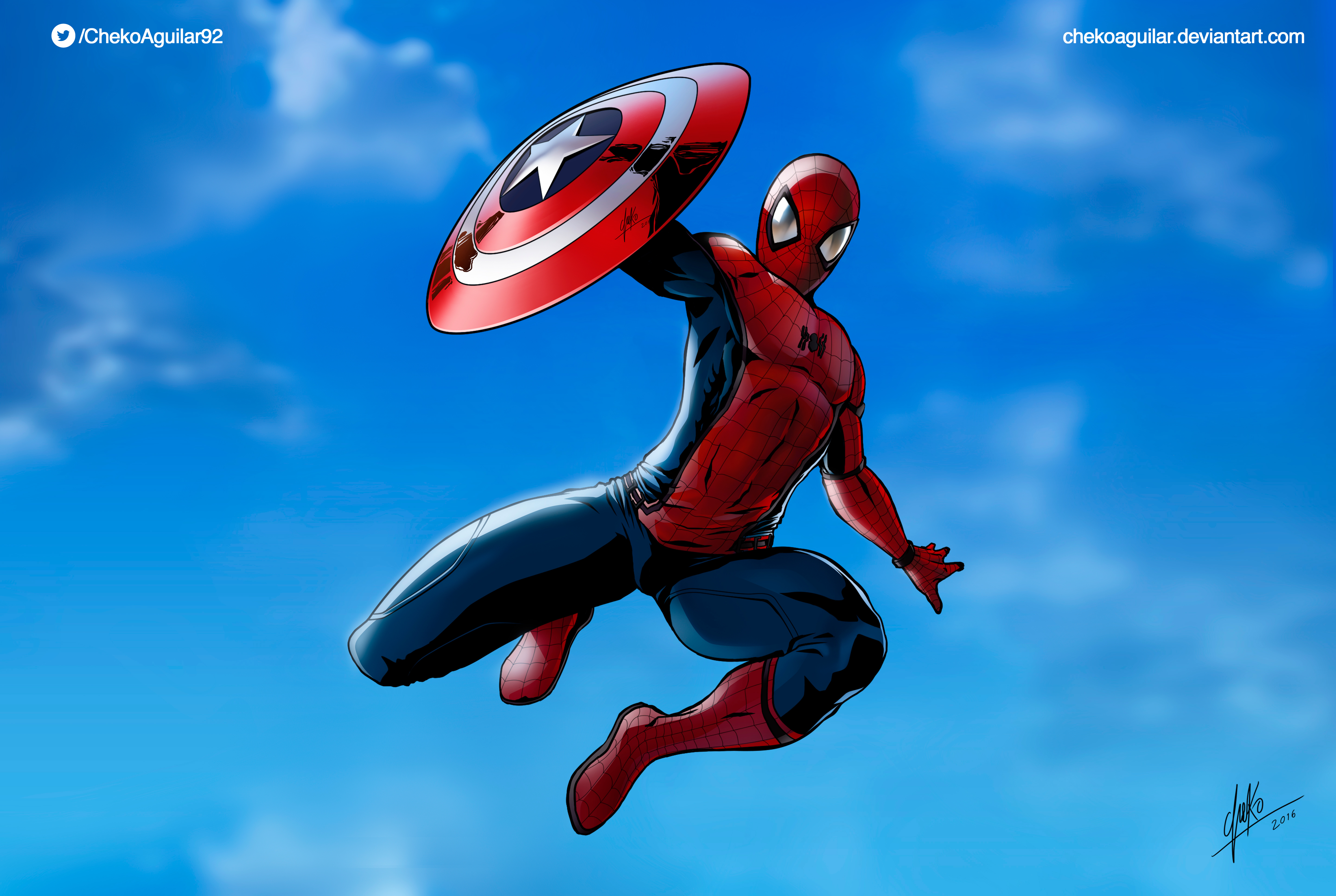 Spider Man Civil War 1366x768 Resolution HD 4k Wallpaper, Image, Background, Photo and Picture