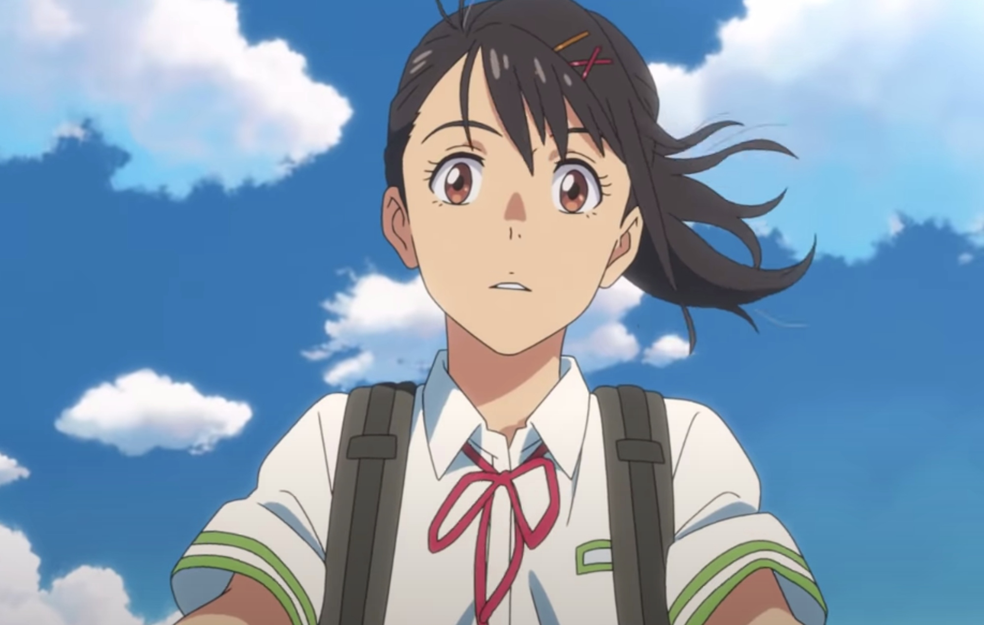 Watch the first trailer for Makoto Shinkai's new movie, 'Suzume No Tojimari'