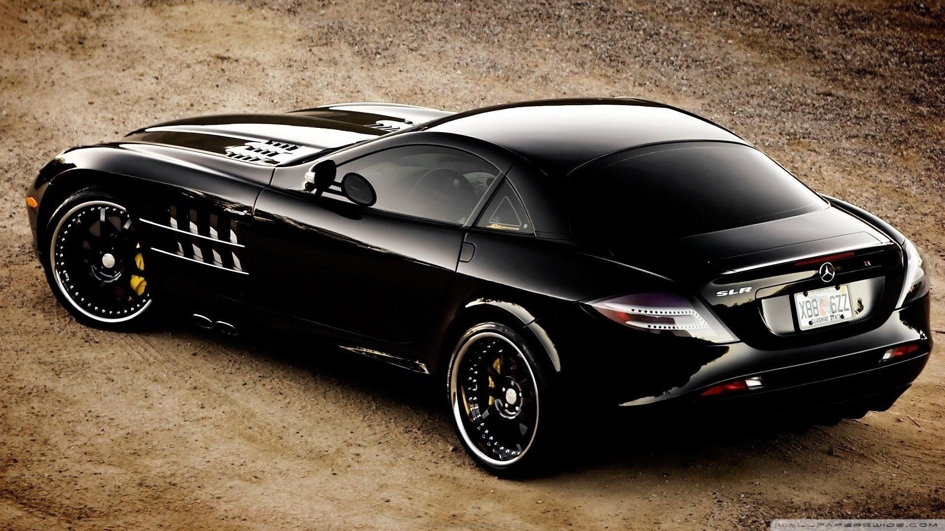Mercedes Benz HD Wallpaper 1080p Benz Slr Mclaren Black