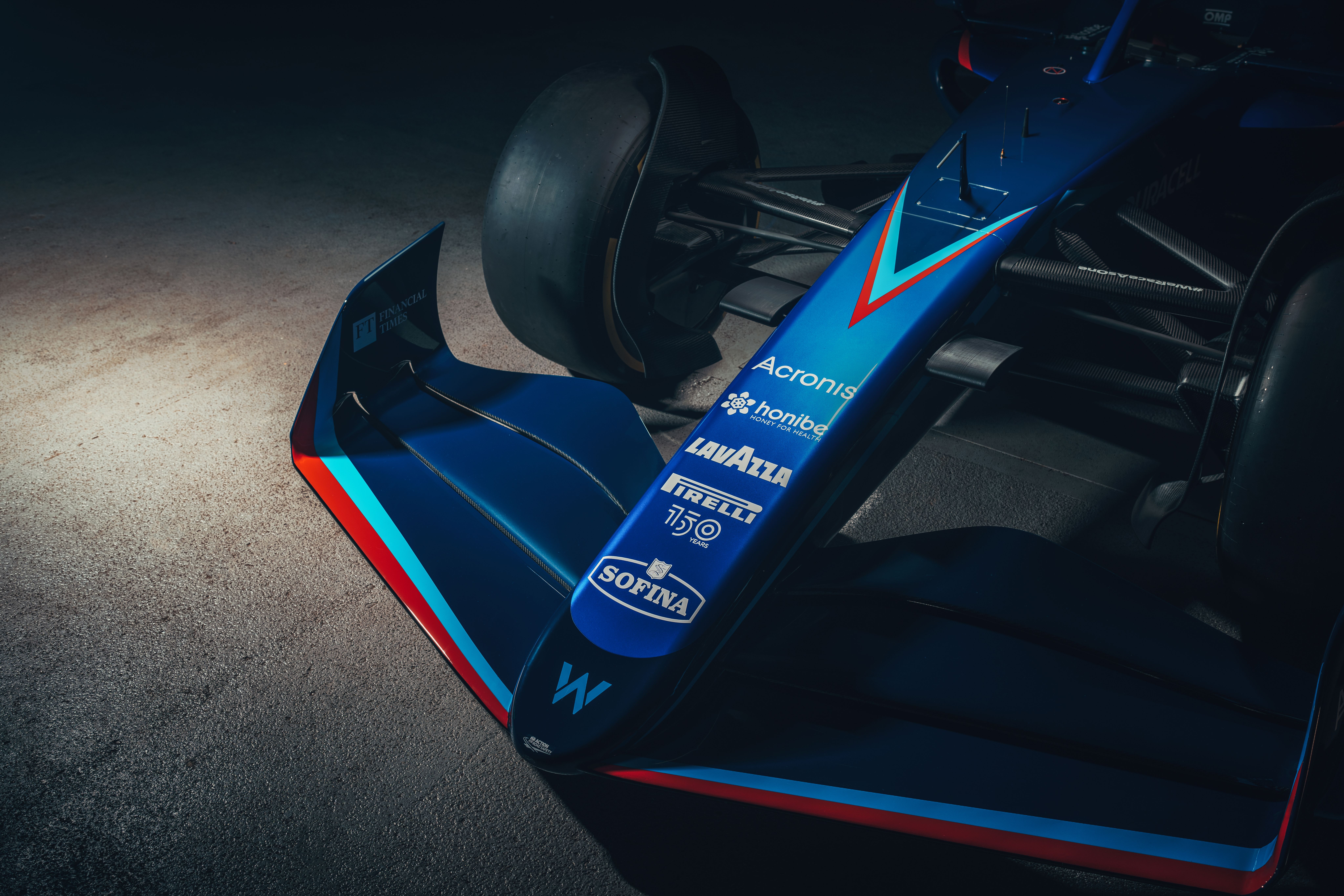 2022 Williams FW44 F1 car launch photo