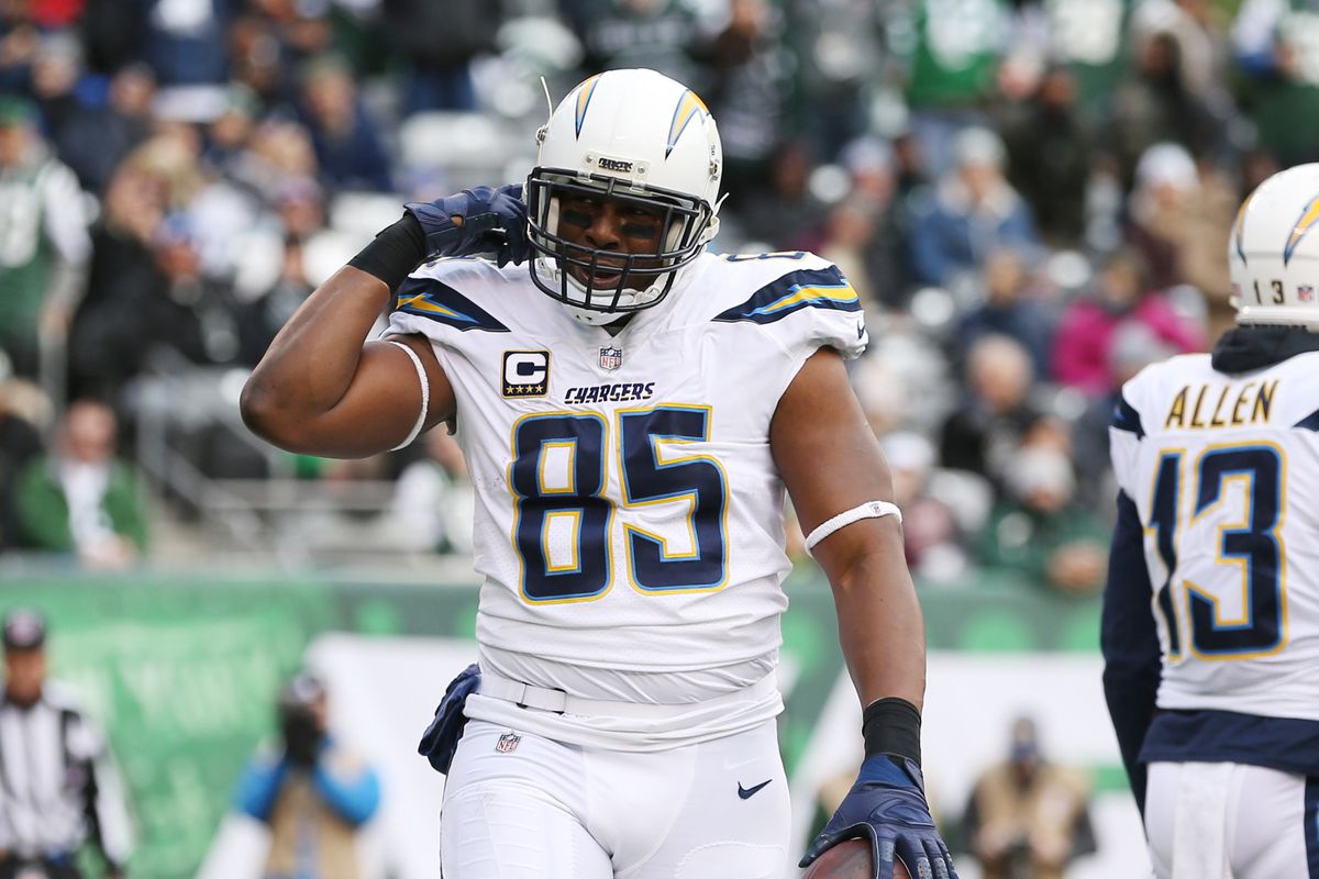 Chargers Links Antonio Gates Is the Best Tight End in Franchise History From The Blue