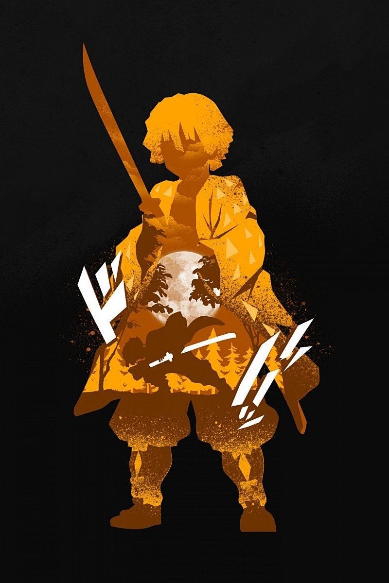 Zenitsu Wallpaper Free HD Wallpaper