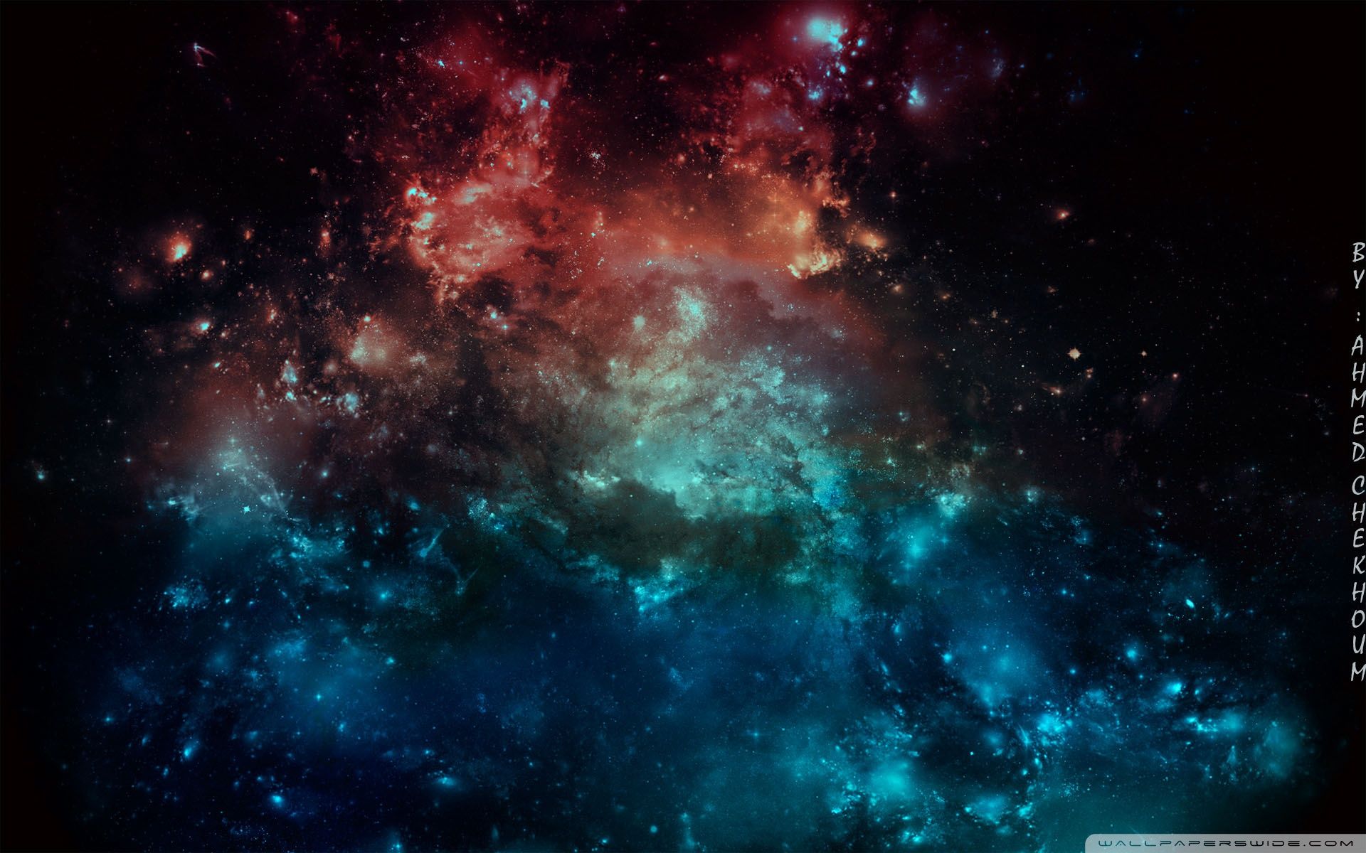 Rainbow Space Wallpaper Free Rainbow Space Background
