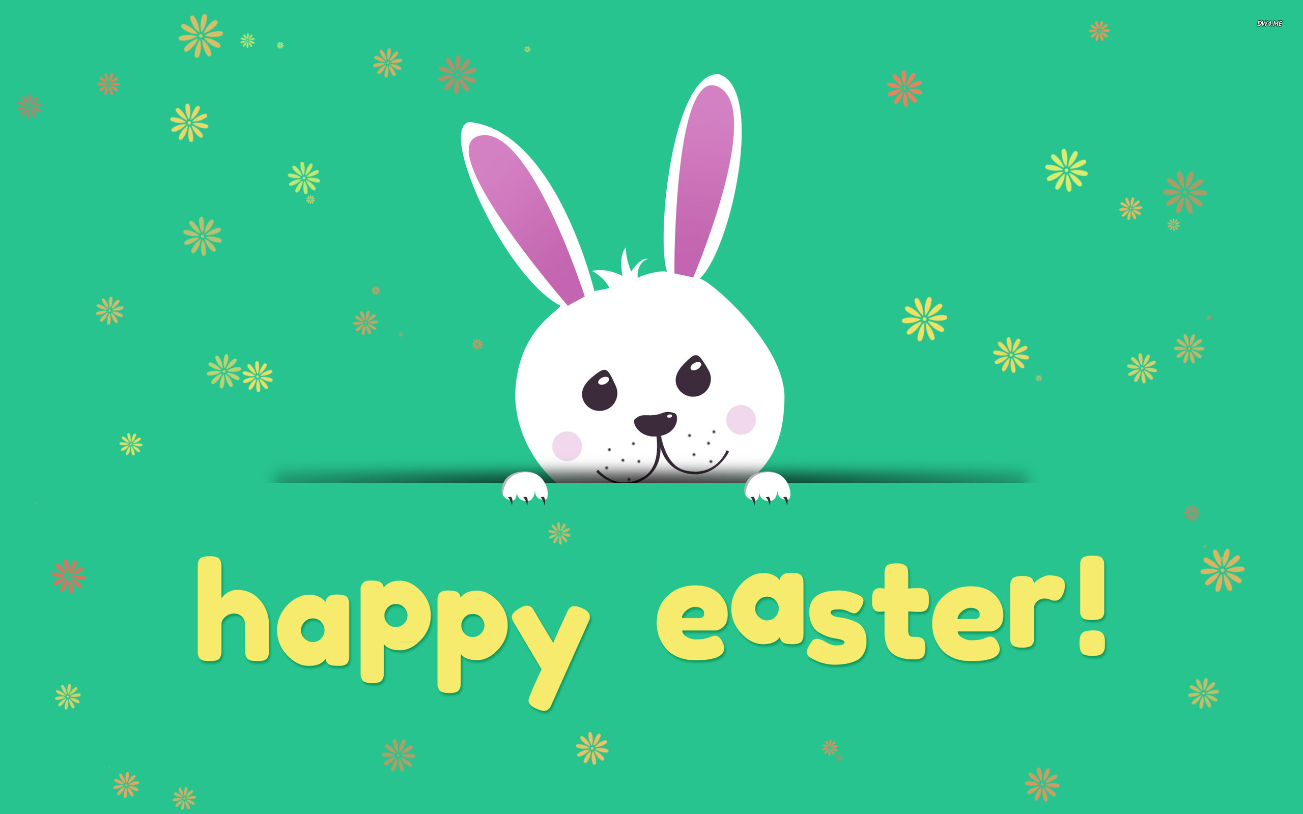 Easter Bunny Fanpop Friends and I Wallpaper