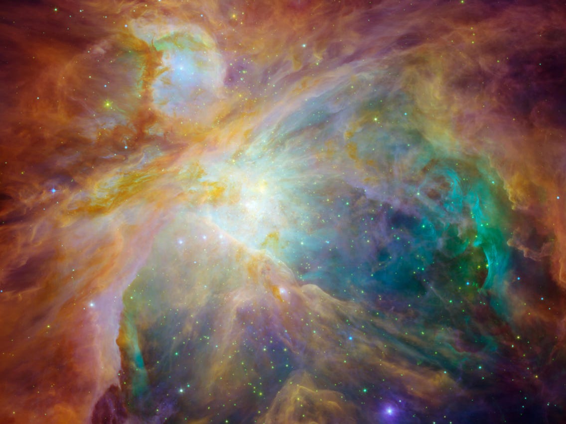 NASA's Final 2020 Image of the Day Depicts Colorful Orion Nebula