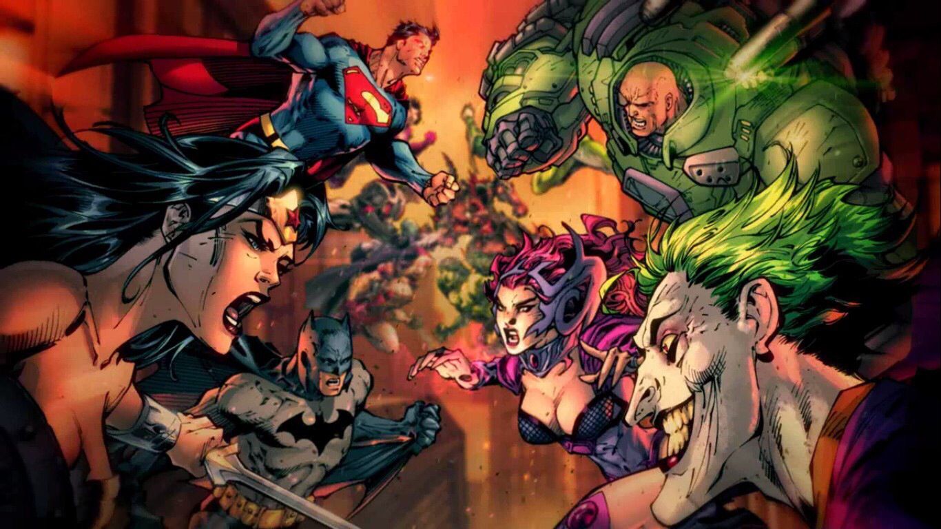 DC Trinity Vs Their Villain DC Universe Online. Dc comics wallpaper, Dc universe online, Nightwing