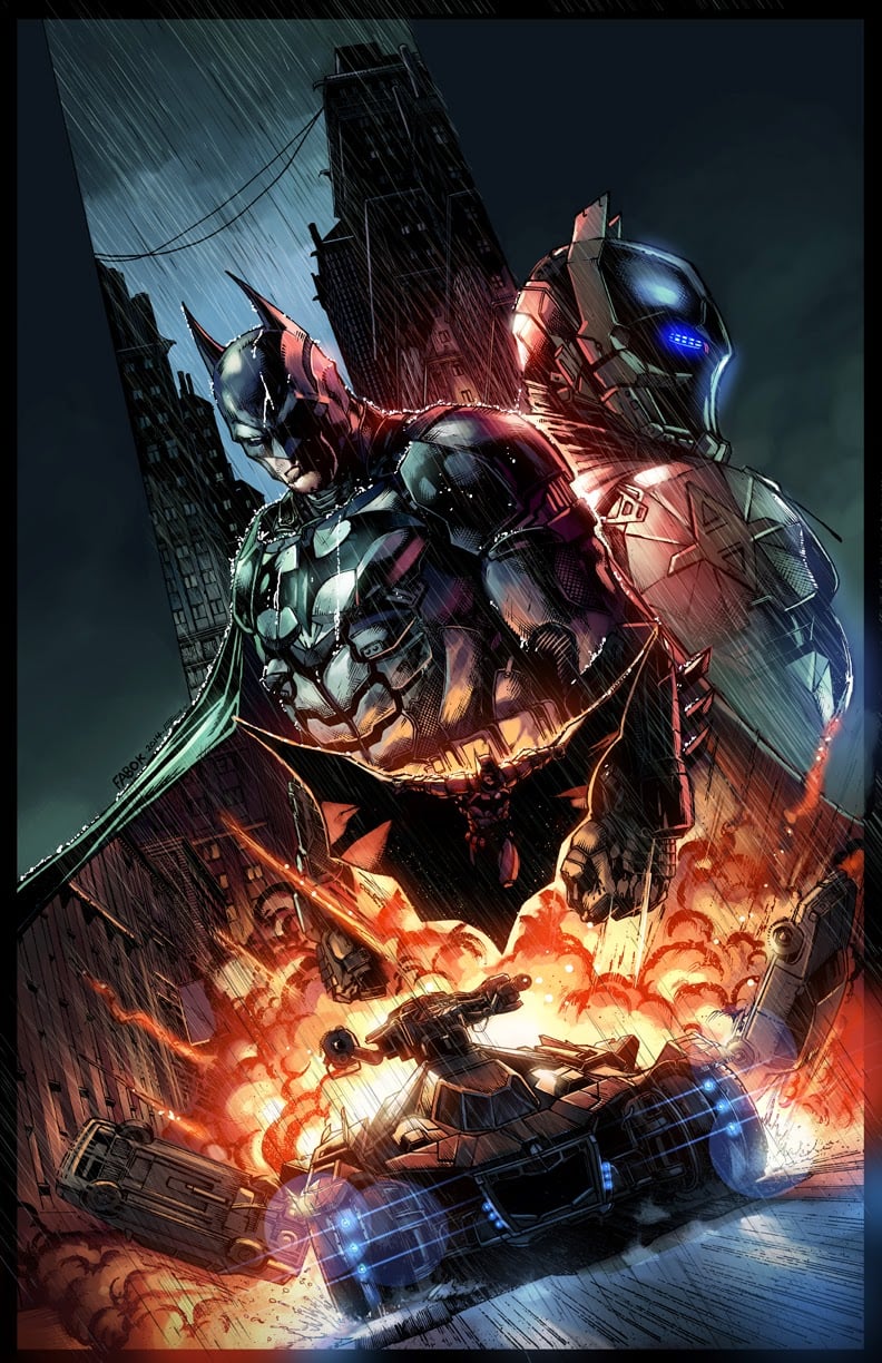 Batman Arkham Knight iPhone Wallpaper Arkham Knight Art