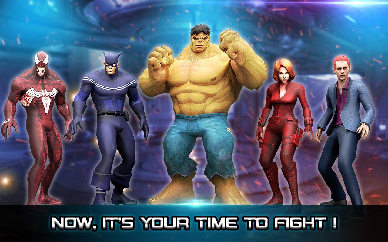 Superheroes vs Super Villains Fighting Game for Android