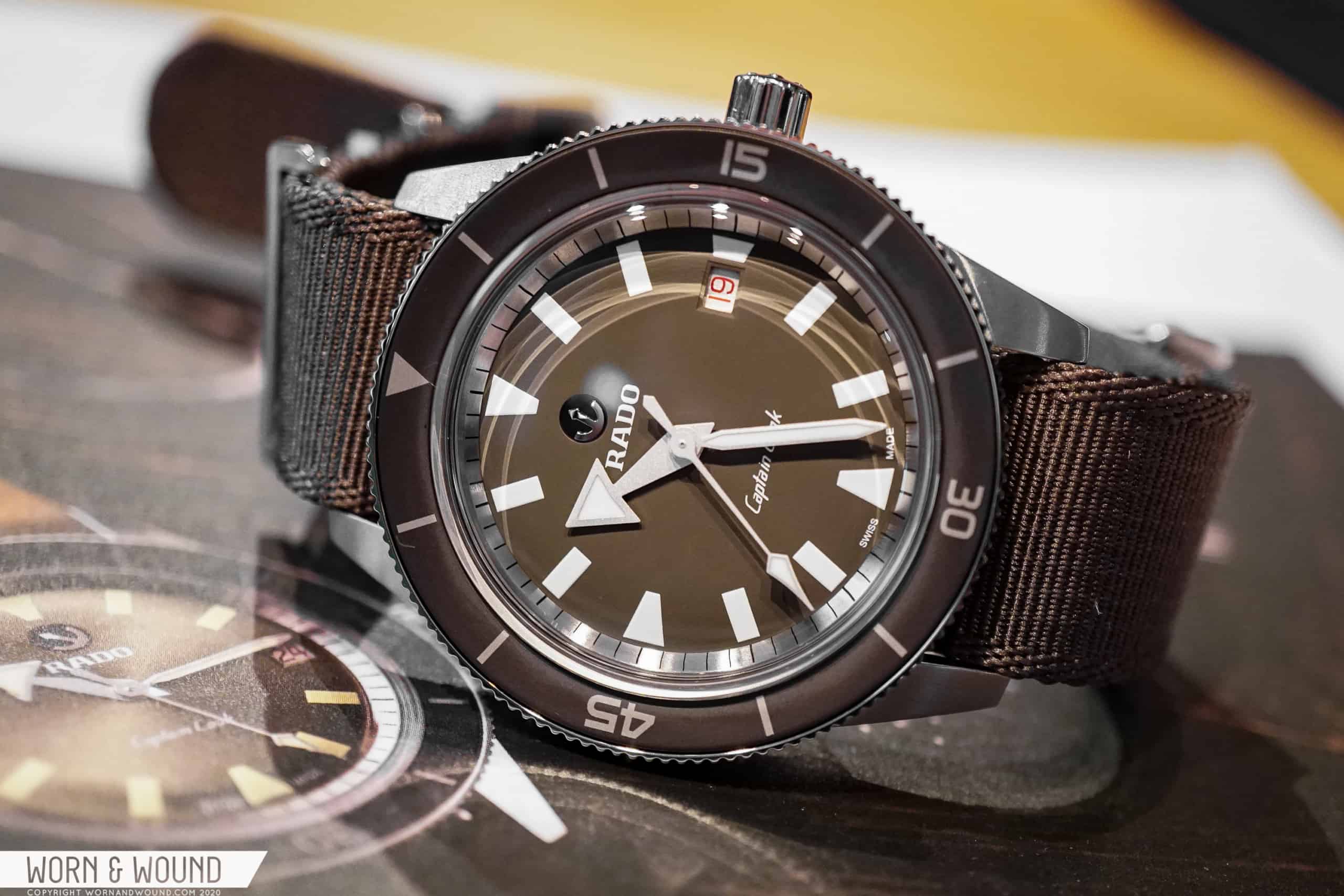 First Look at Rado's Ghostly Gray Captain Cook & Wound